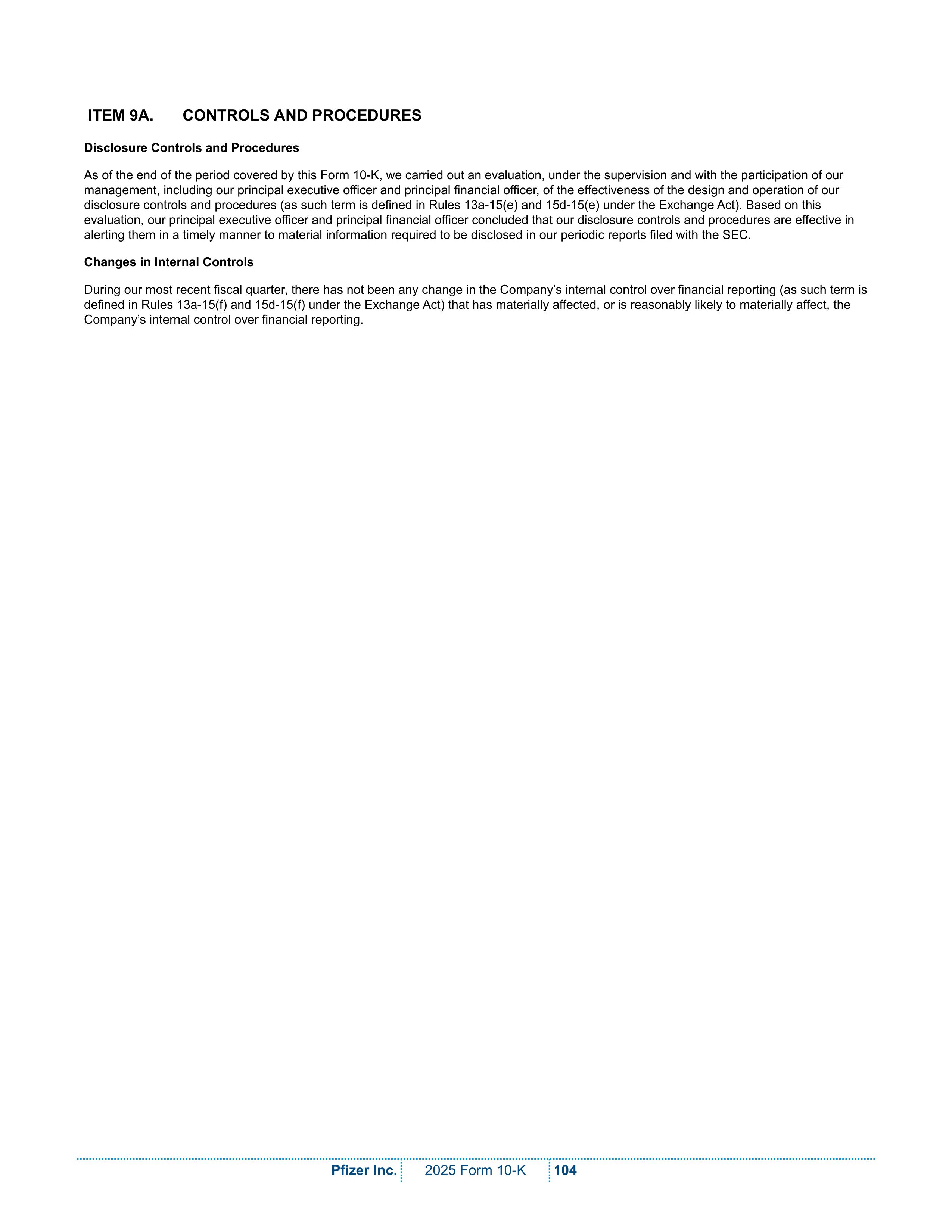 Pfizer Annual Report — page 110