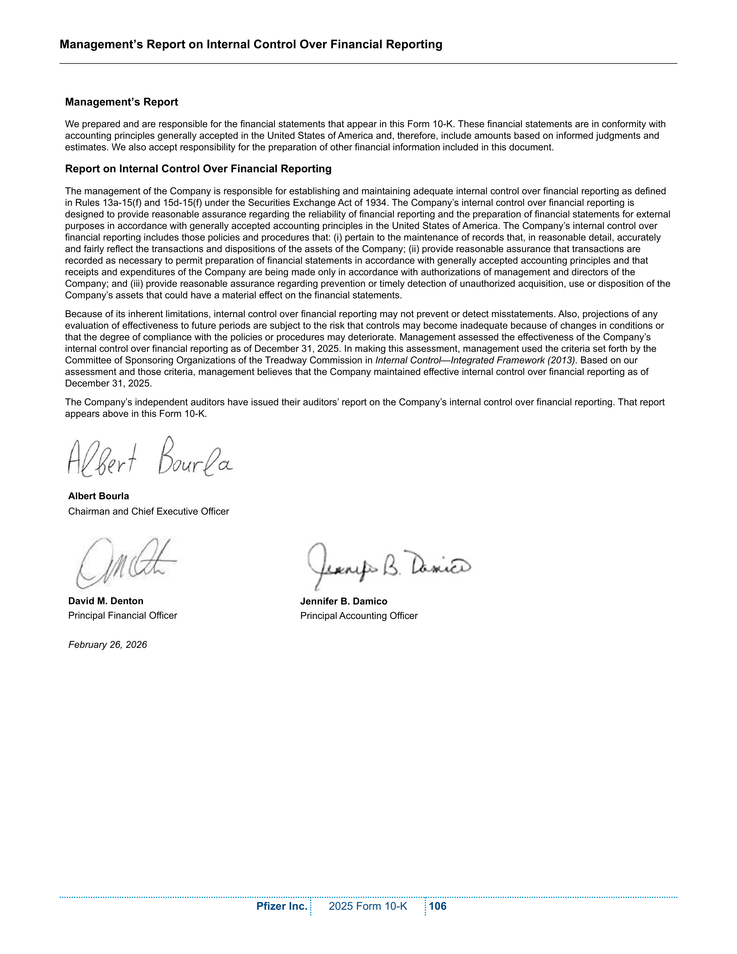 Pfizer Annual Report — page 112