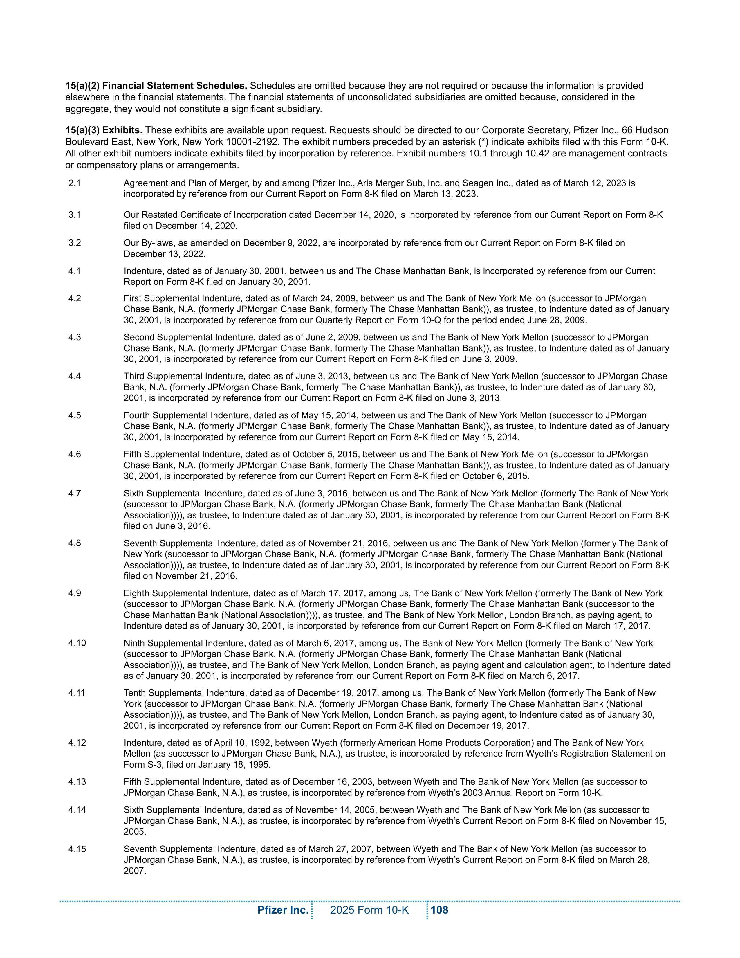 Pfizer Annual Report — page 114