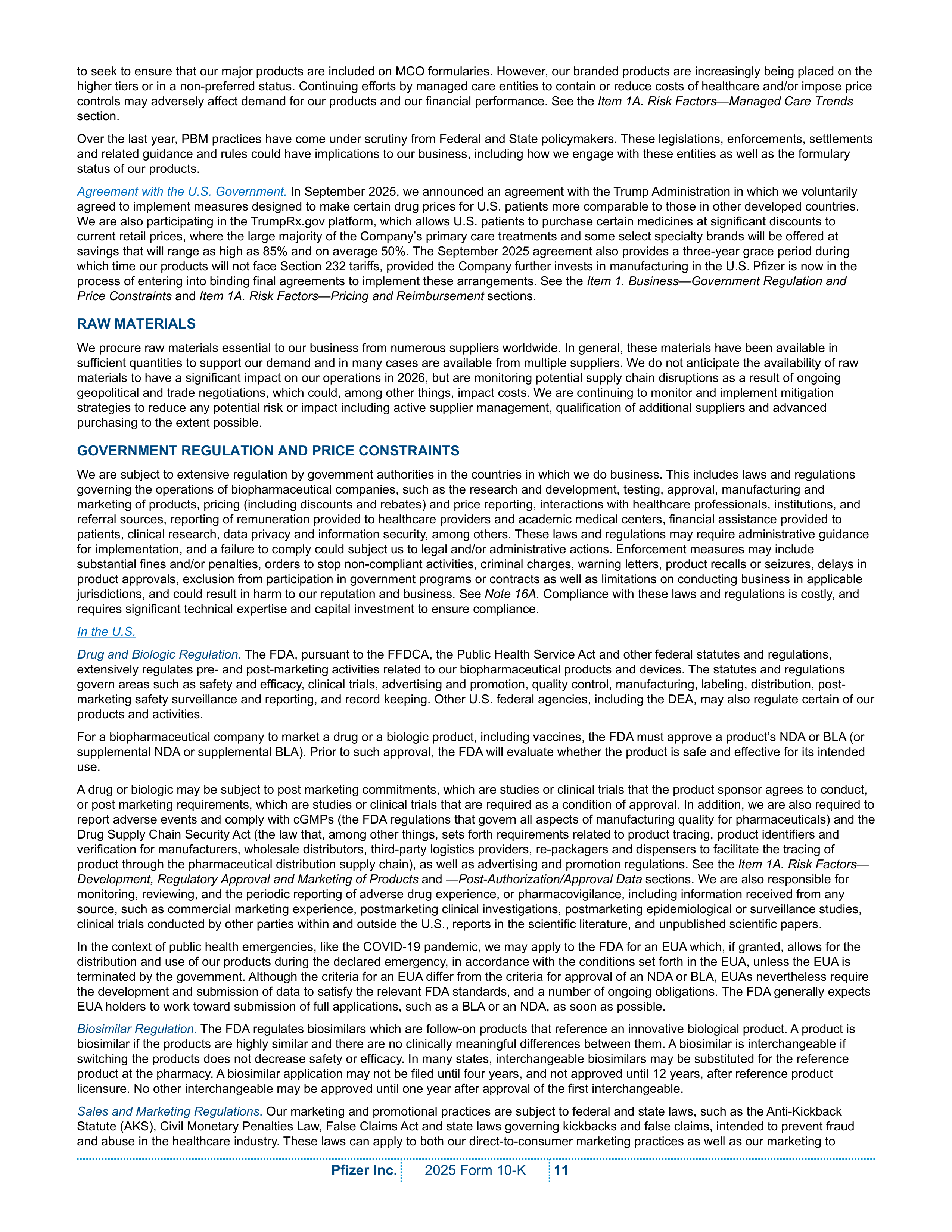 Pfizer Annual Report — page 17