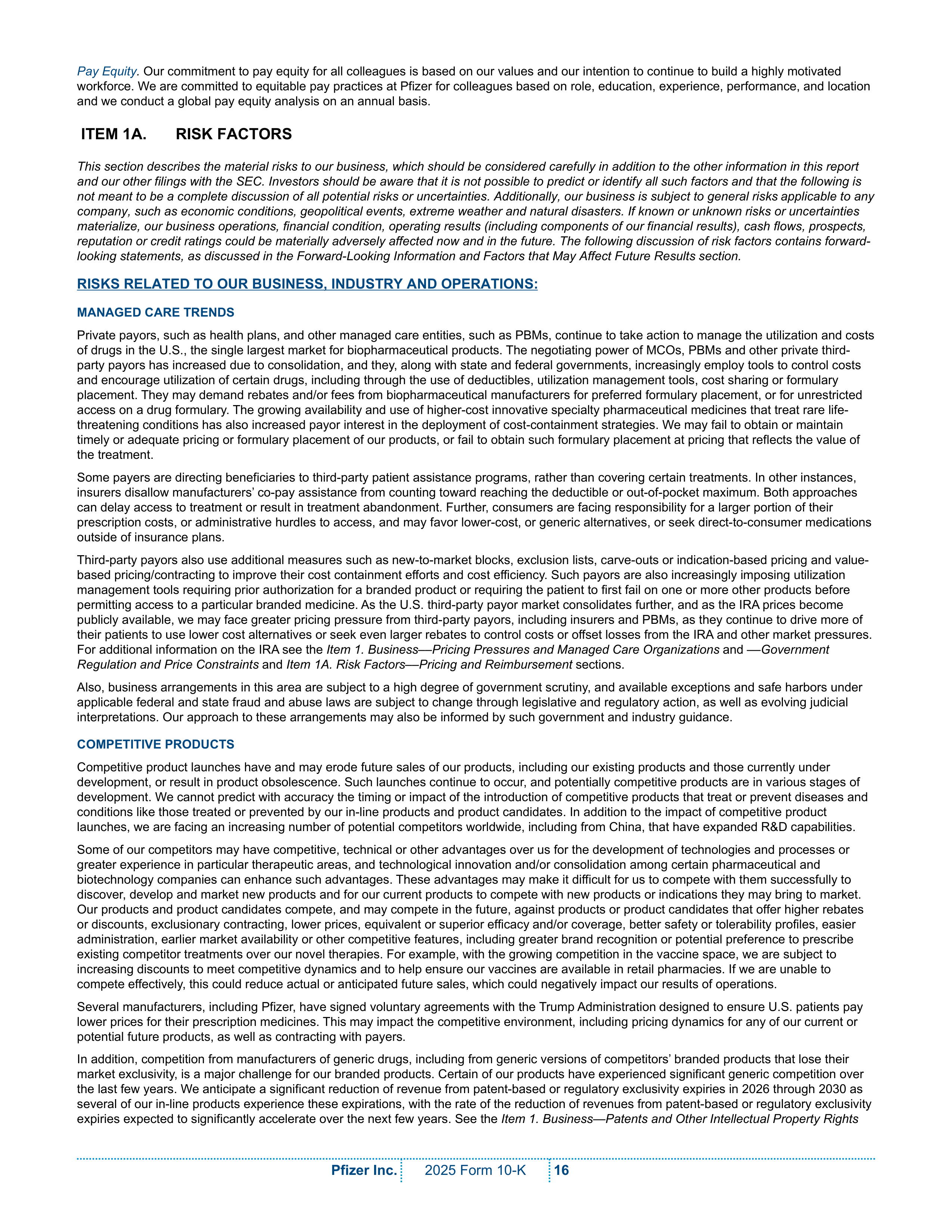 Pfizer Annual Report — page 22
