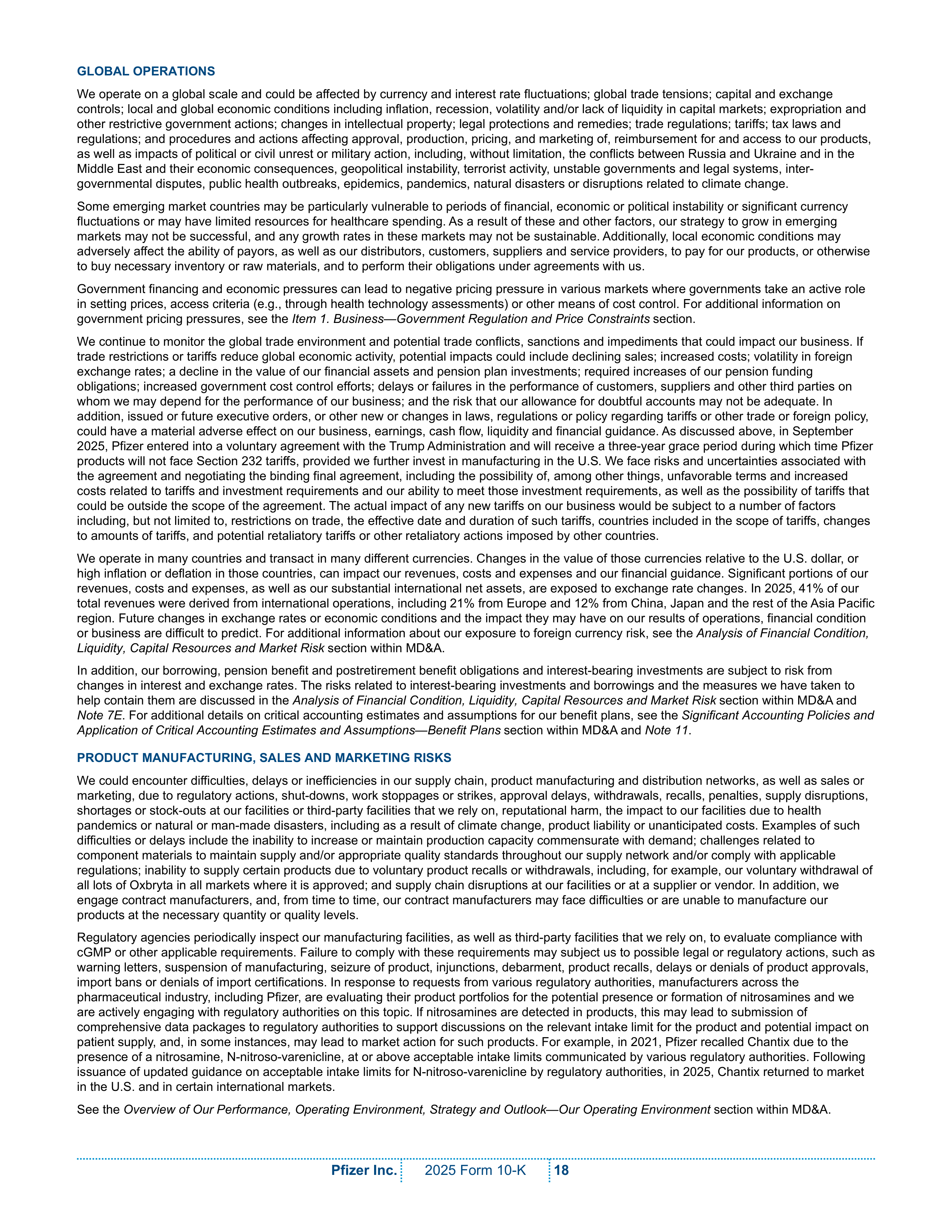 Pfizer Annual Report — page 24