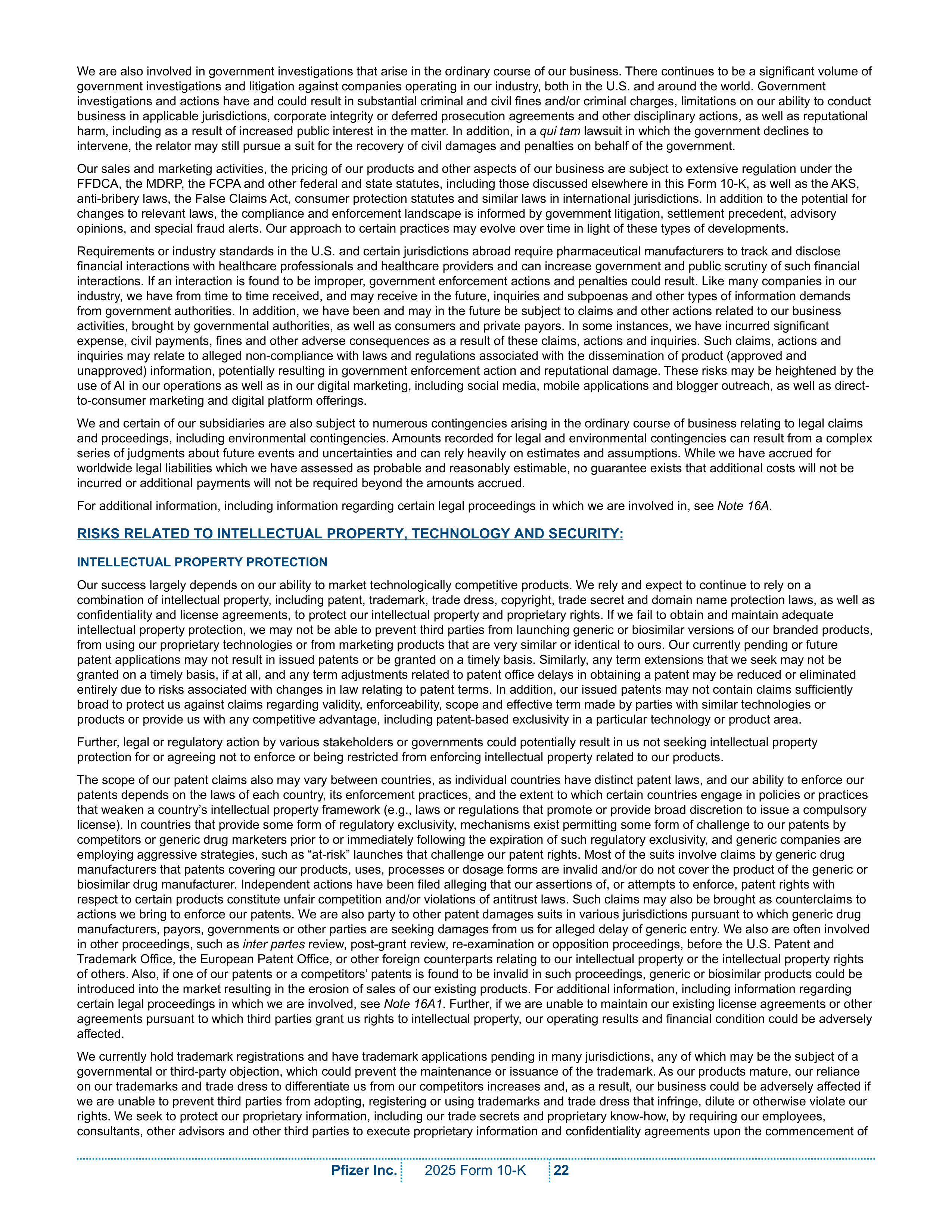 Pfizer Annual Report — page 28