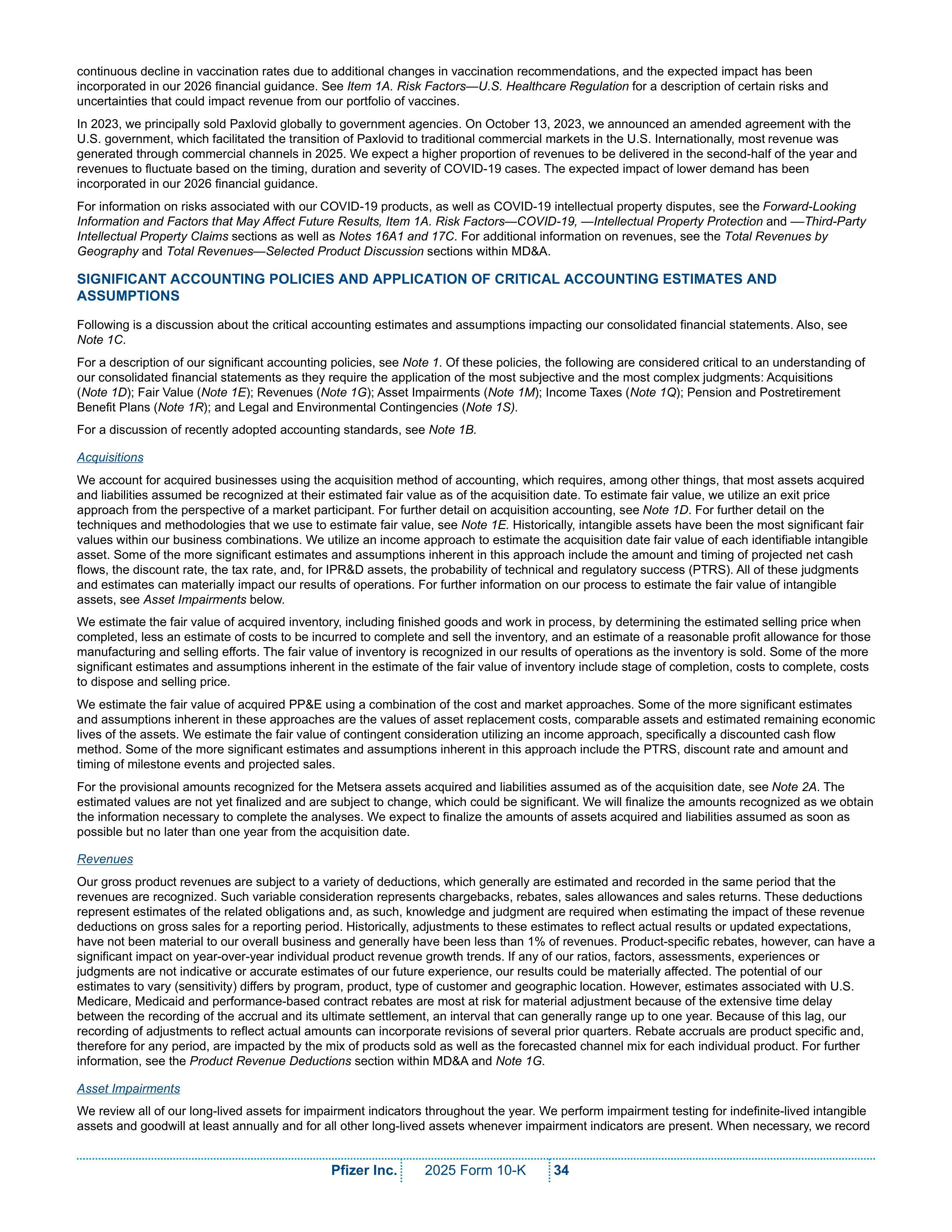 Pfizer Annual Report — page 40
