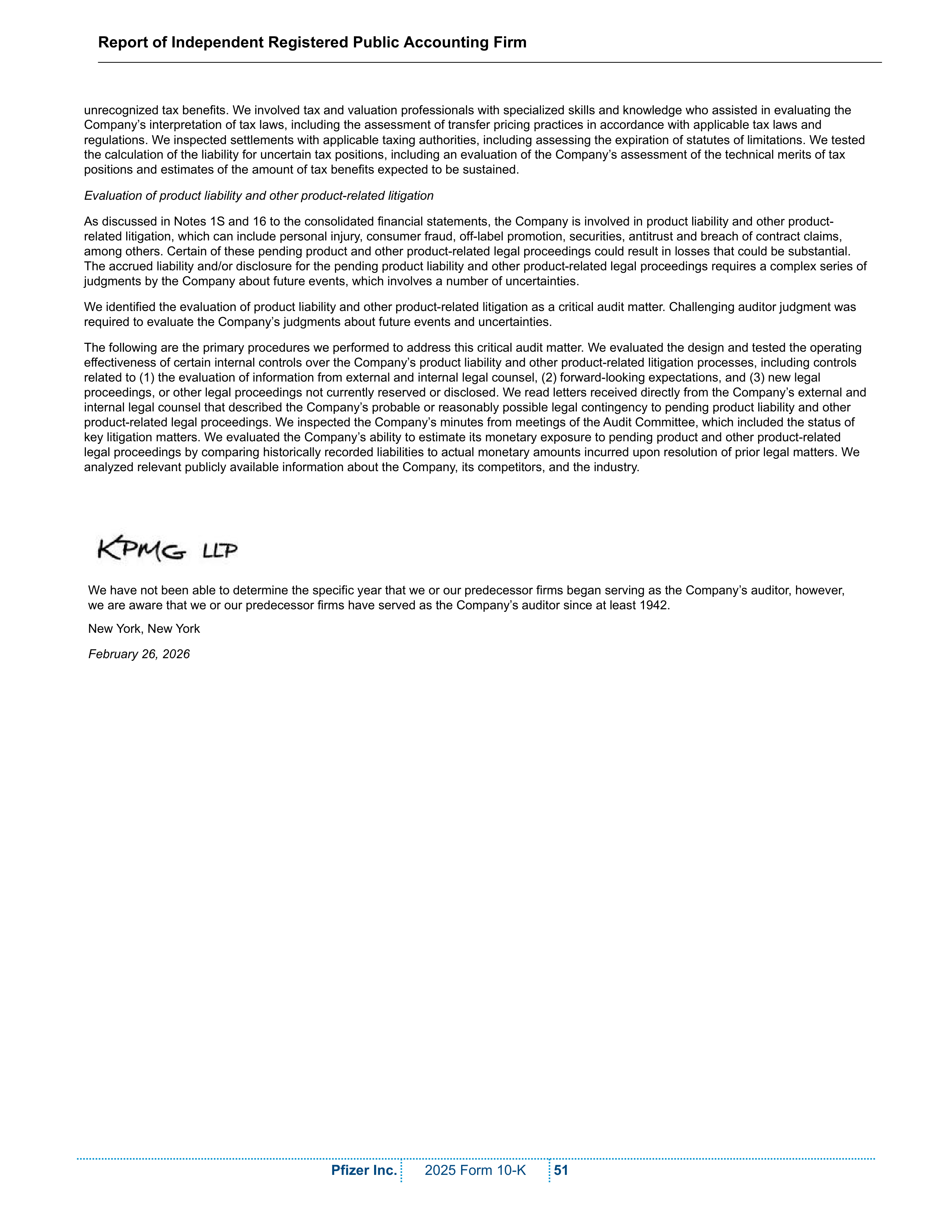 Pfizer Annual Report — page 57