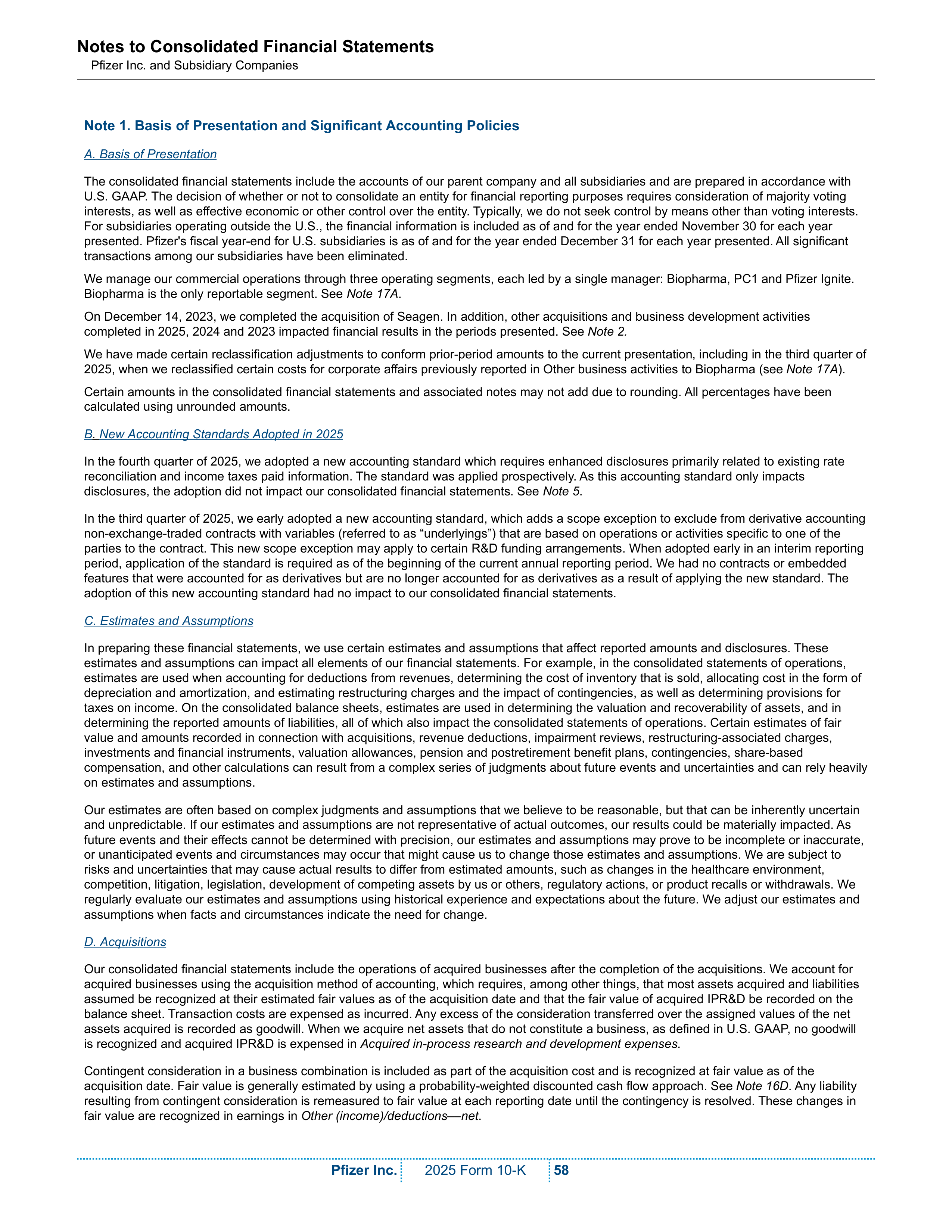 Pfizer Annual Report — page 64