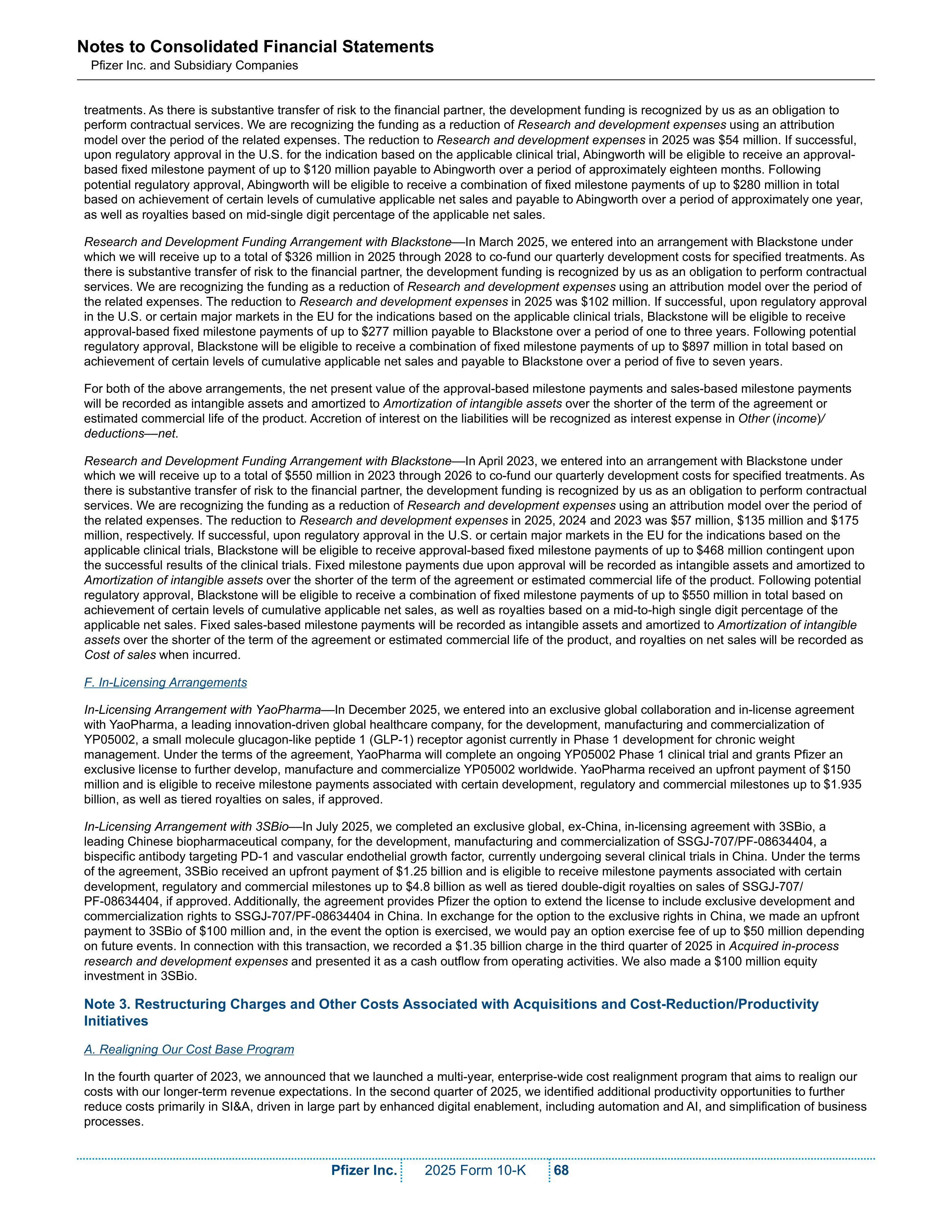 Pfizer Annual Report — page 74