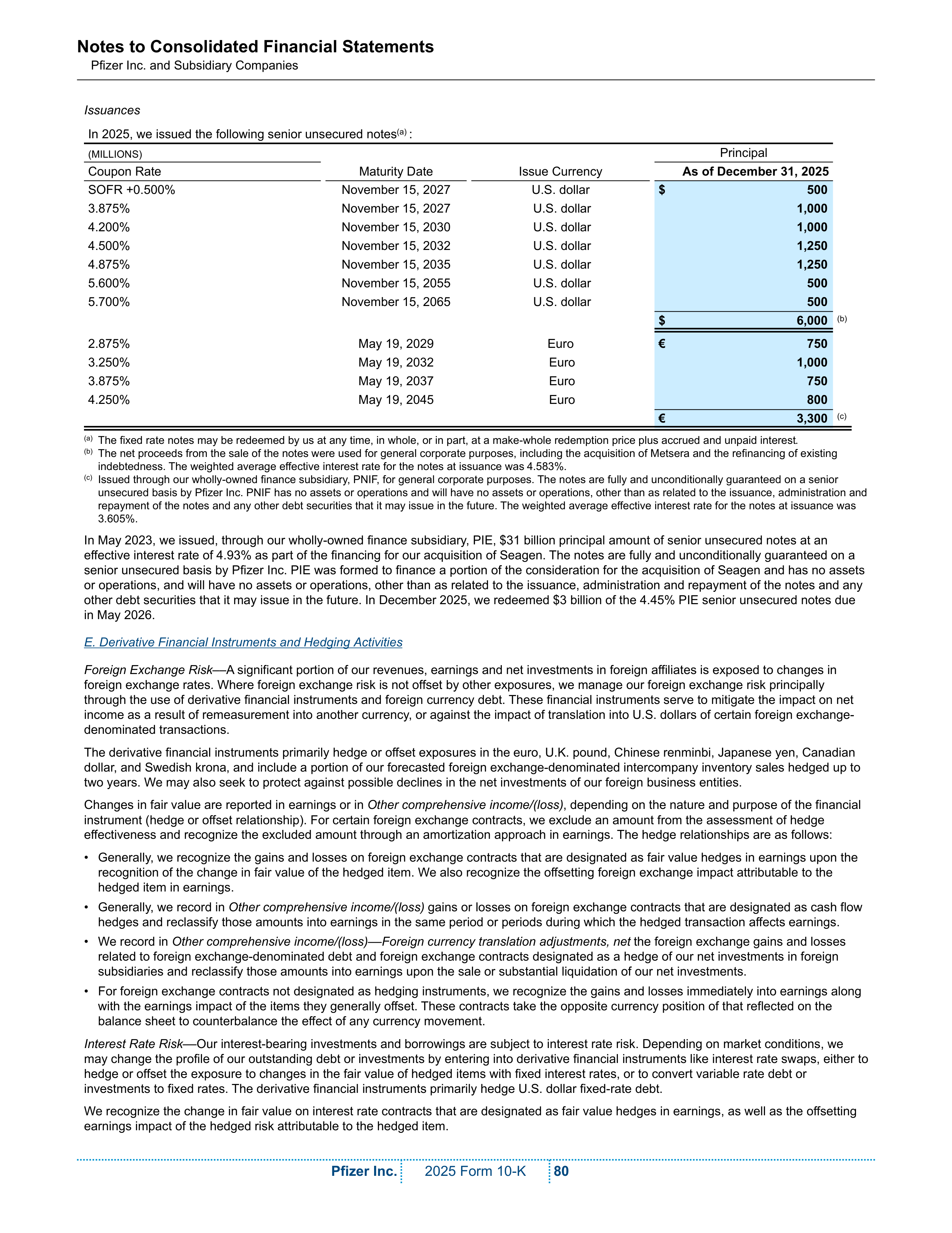 Pfizer Annual Report — page 86