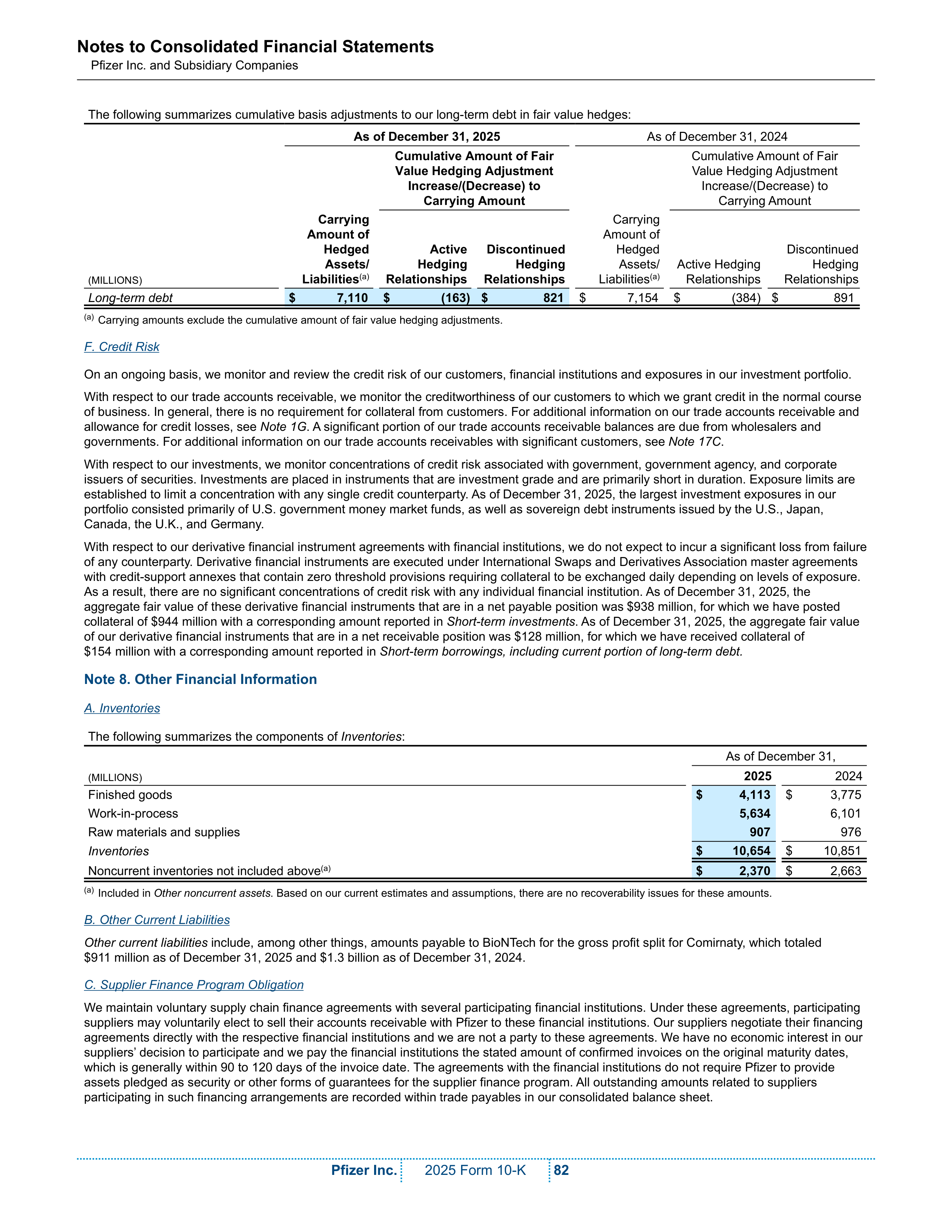 Pfizer Annual Report — page 88