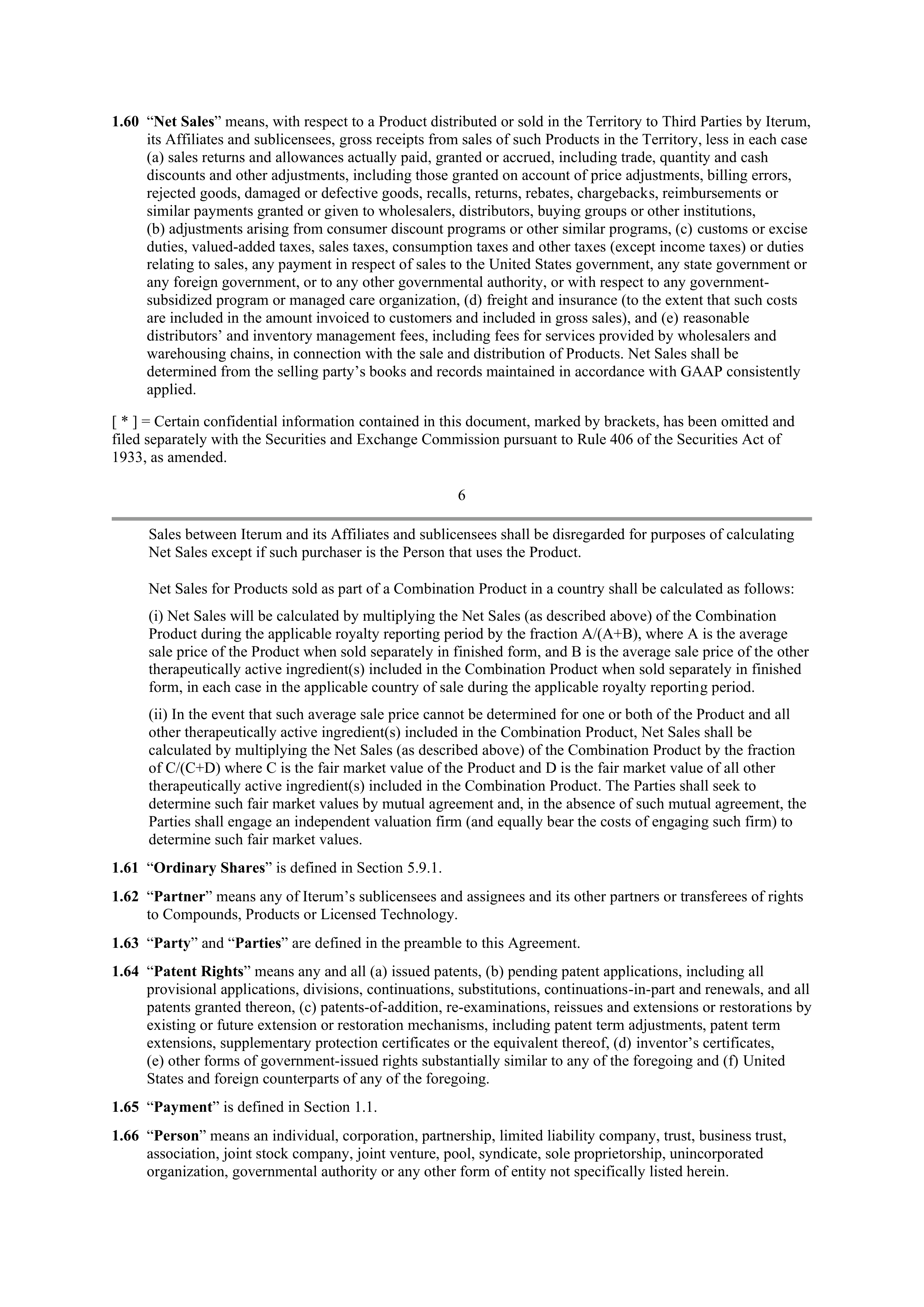 Pfizer License Agreement — page 8