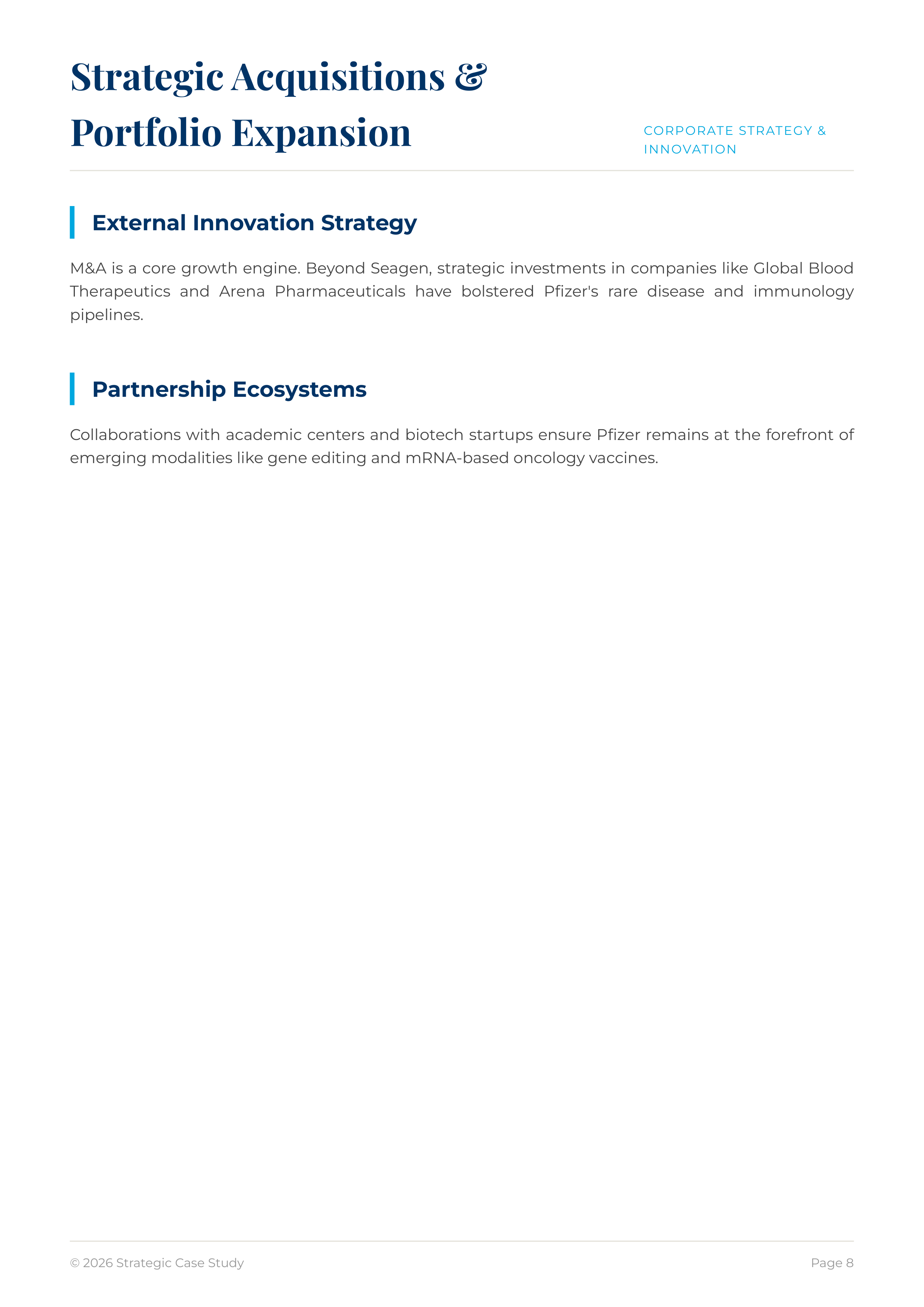 Pfizer Oncology Biologics and Metabolic/Obesity Pipeline Portfolio — page 8