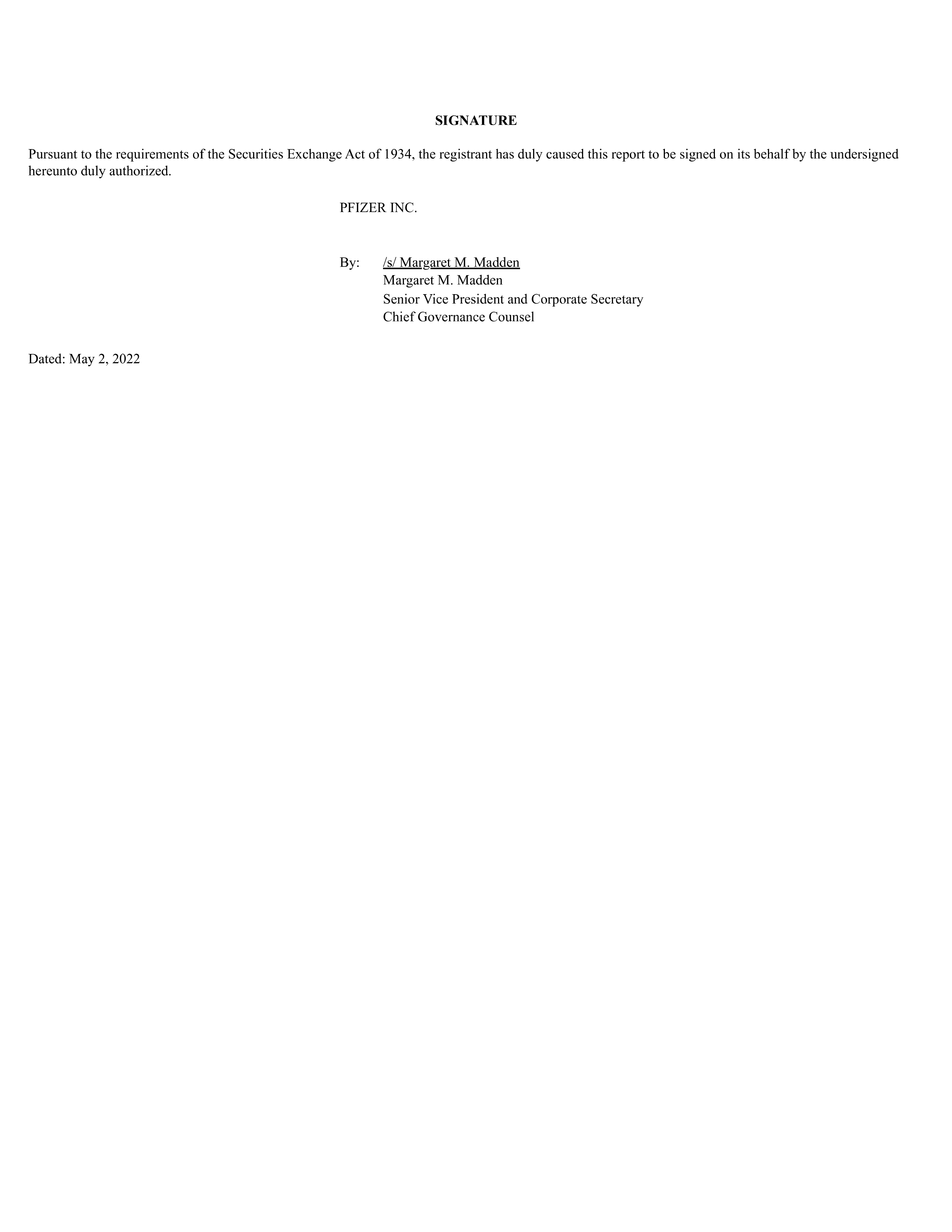 Pfizer Proposal  — page 122