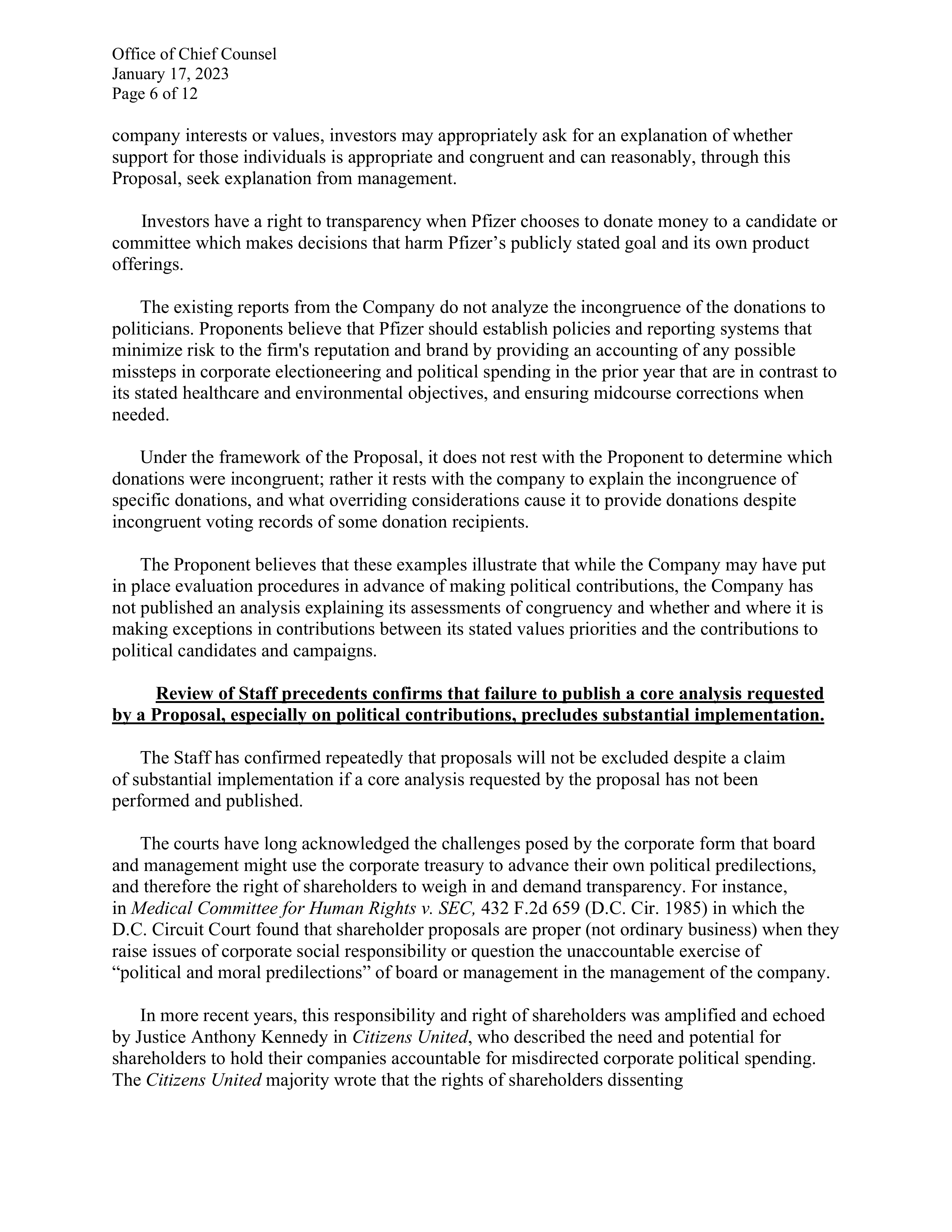Pfizer Proposal  — page 128