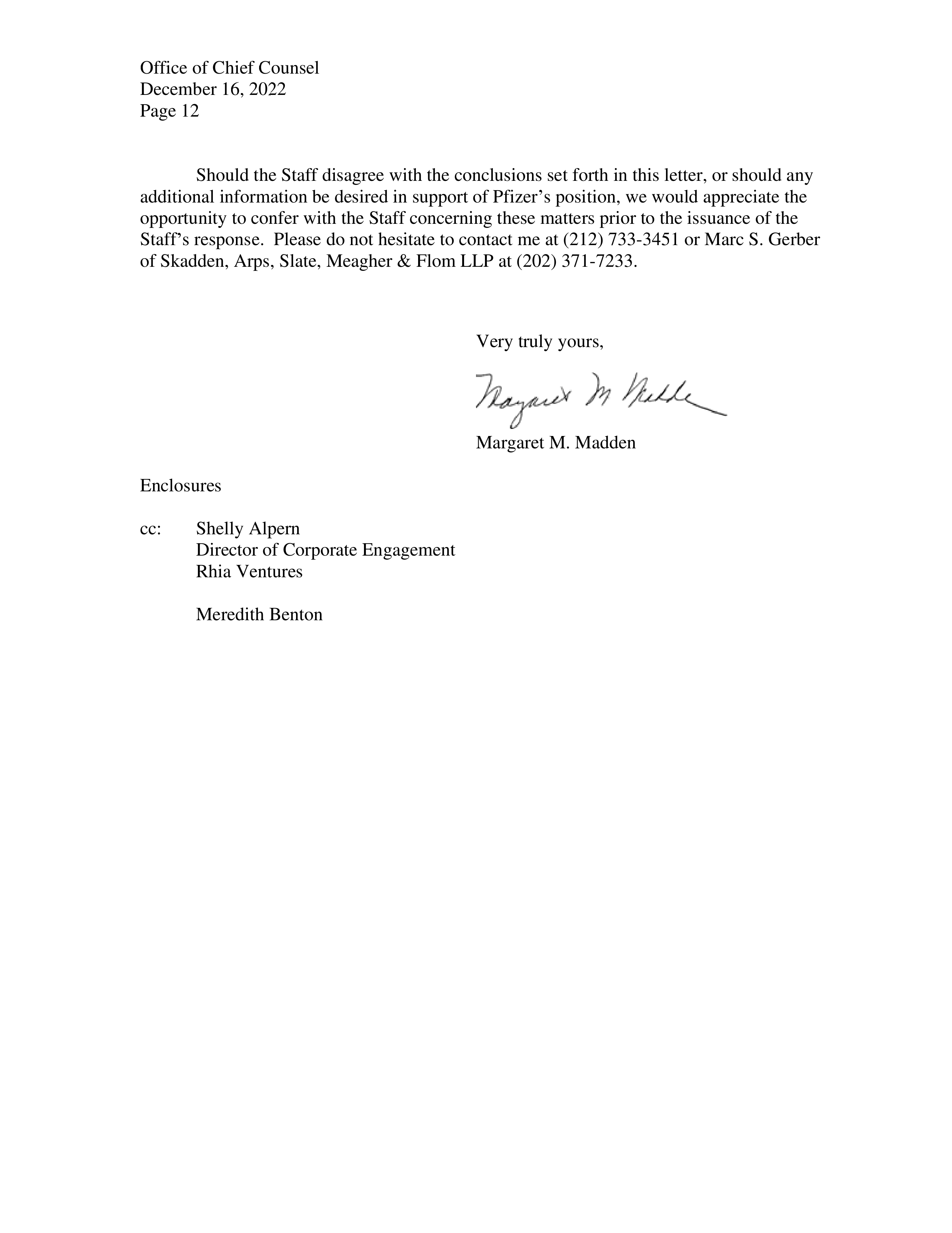 Pfizer Proposal  — page 13