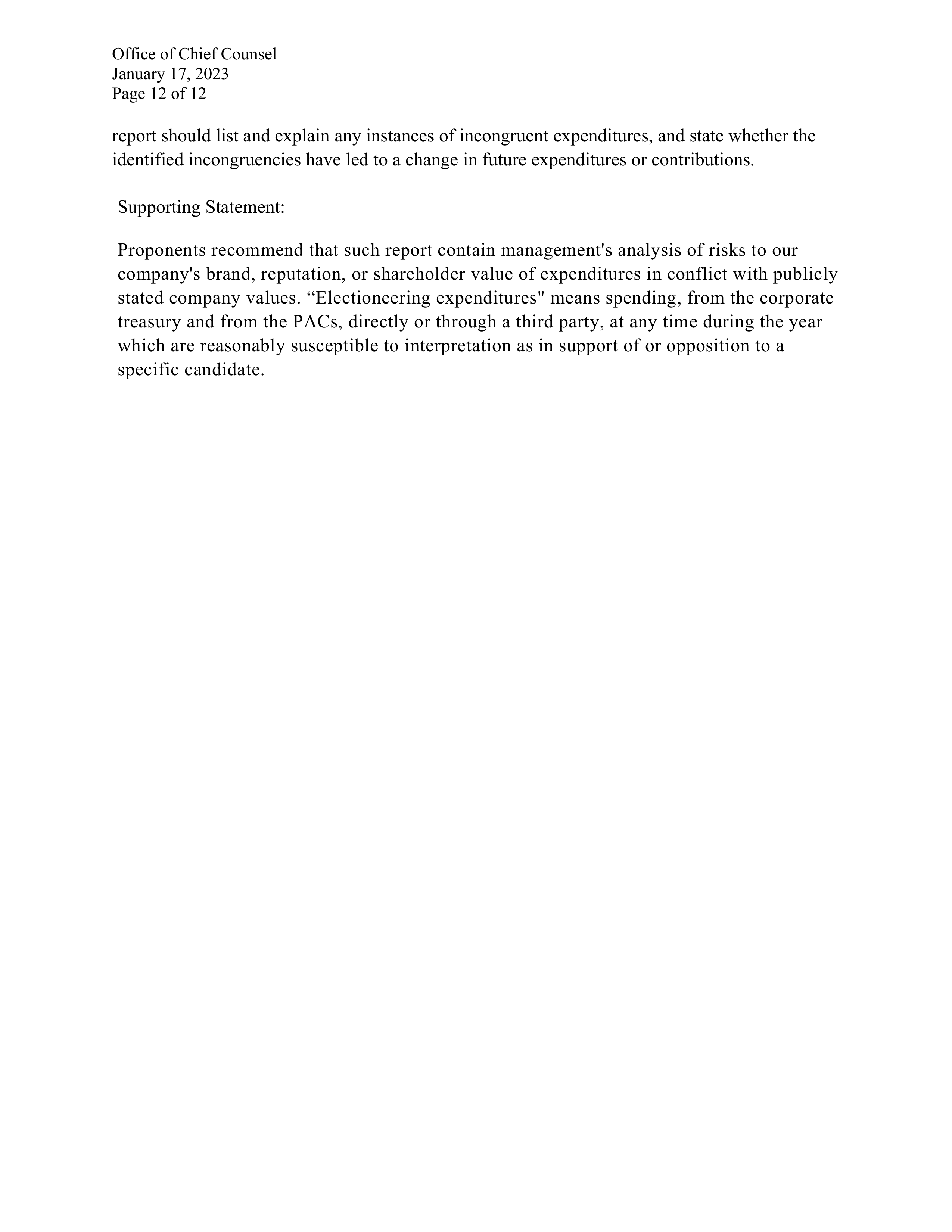 Pfizer Proposal  — page 134