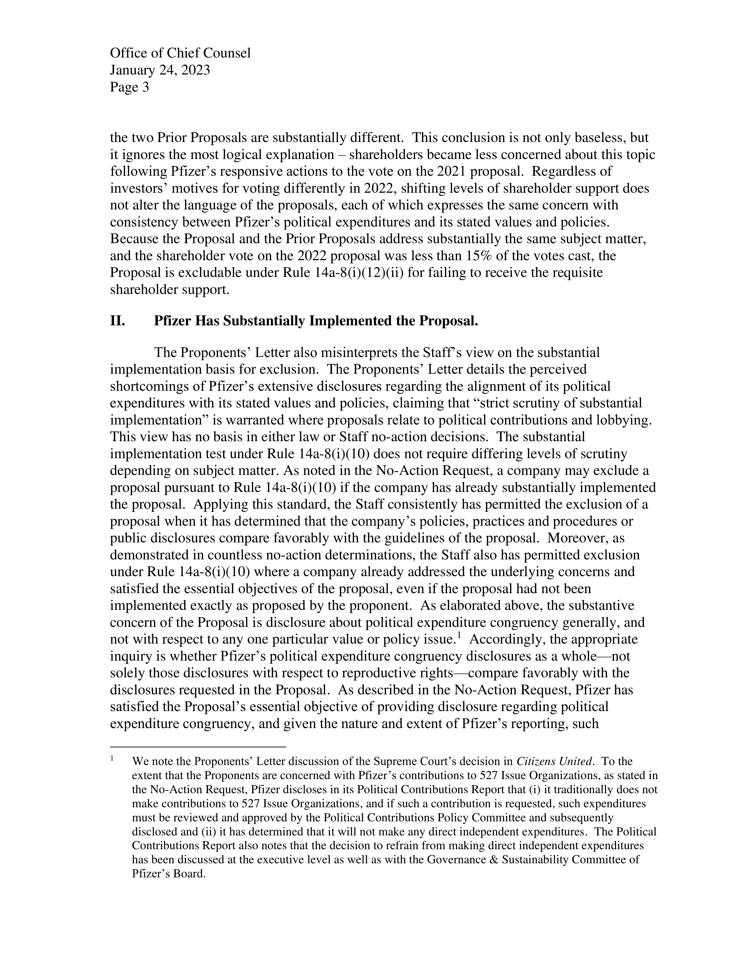Pfizer Proposal  — page 137
