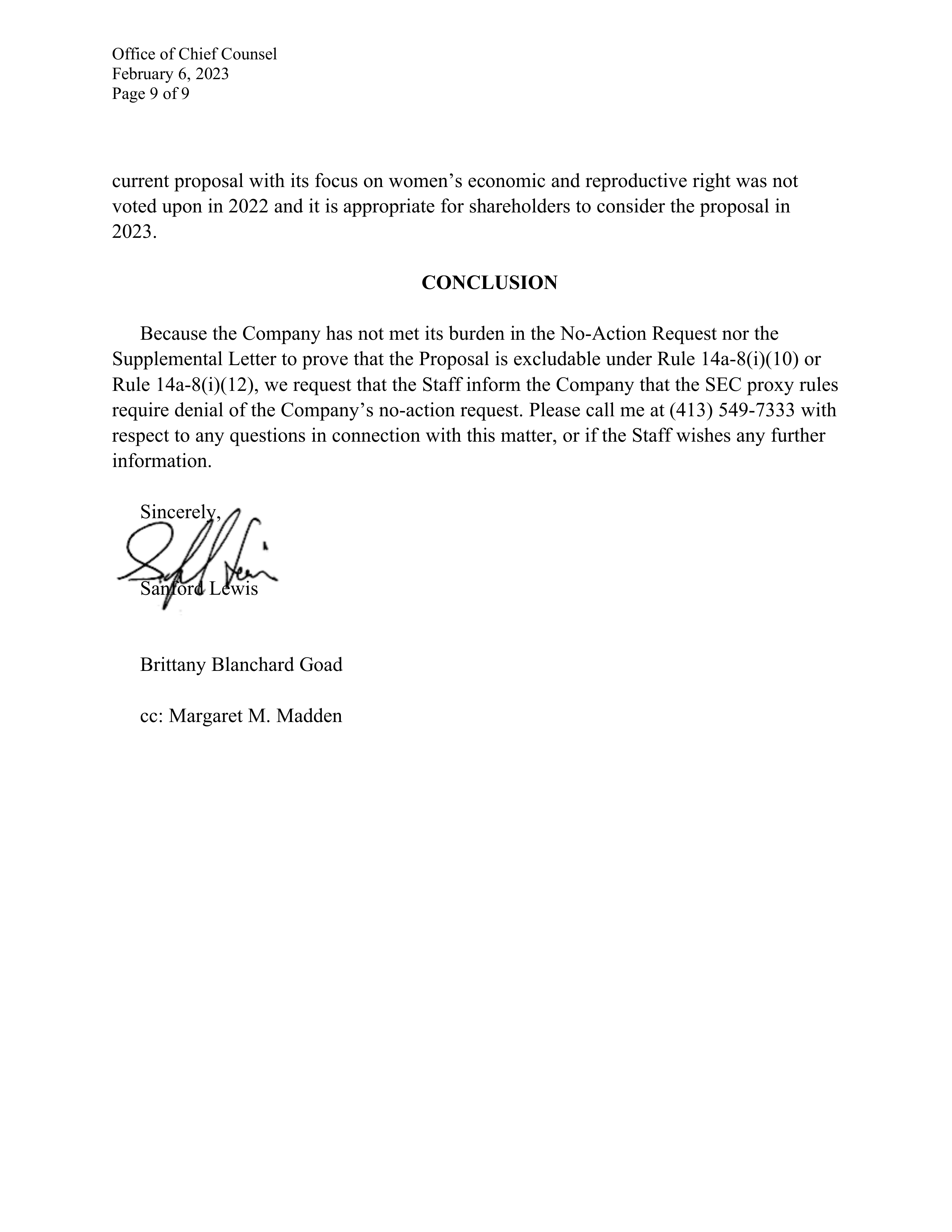 Pfizer Proposal  — page 147