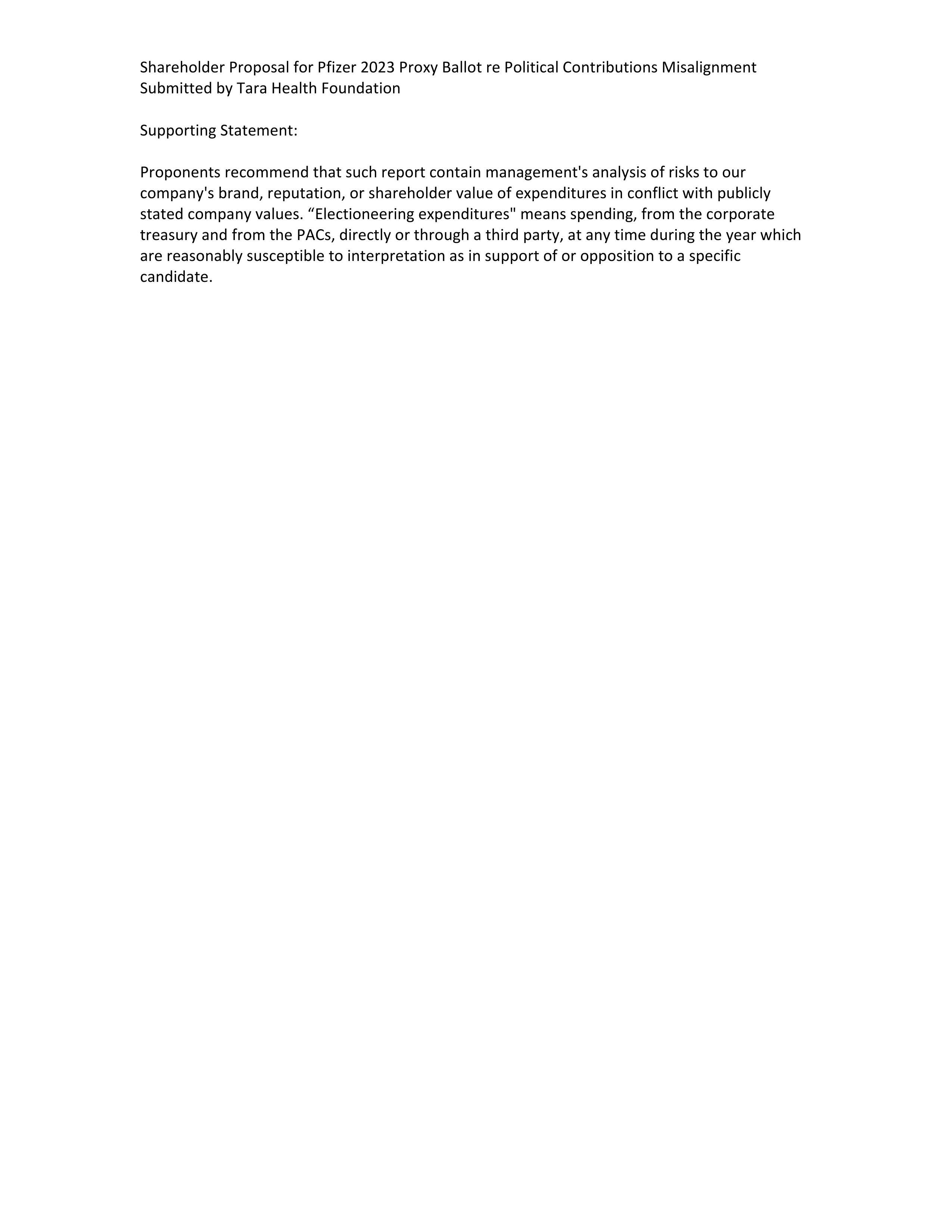 Pfizer Proposal  — page 24