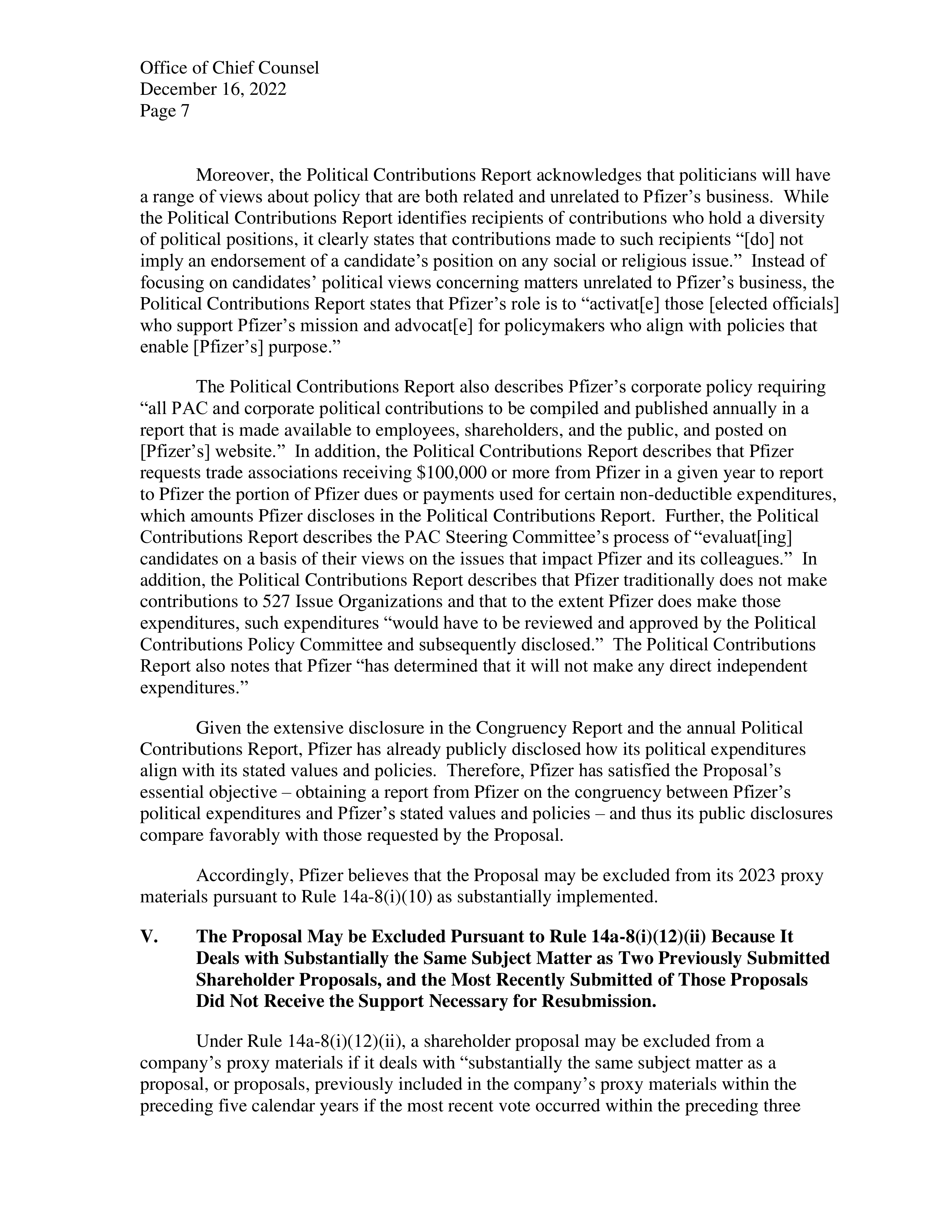 Pfizer Proposal  — page 8