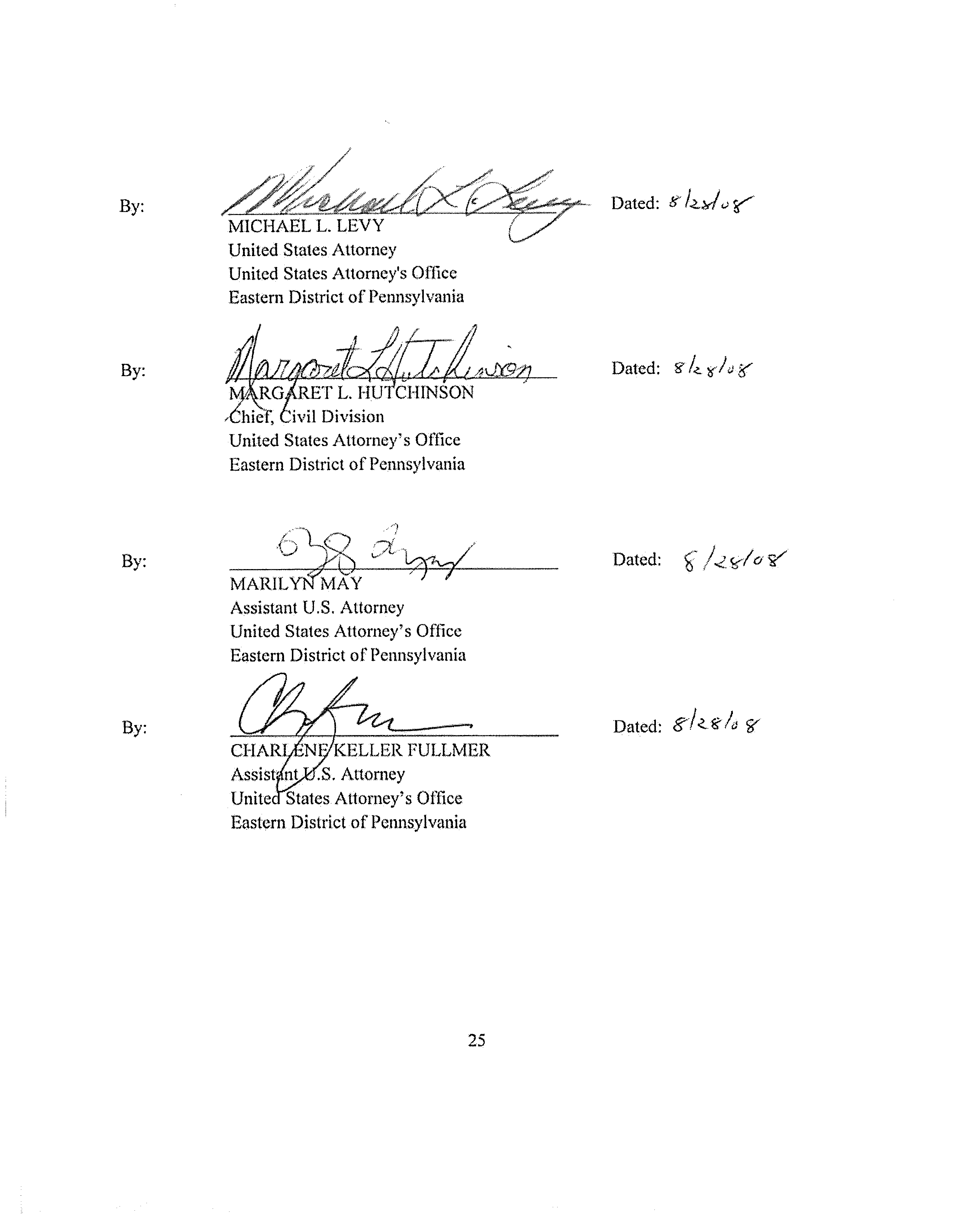 Pfizer Settlement Agreement — page 25