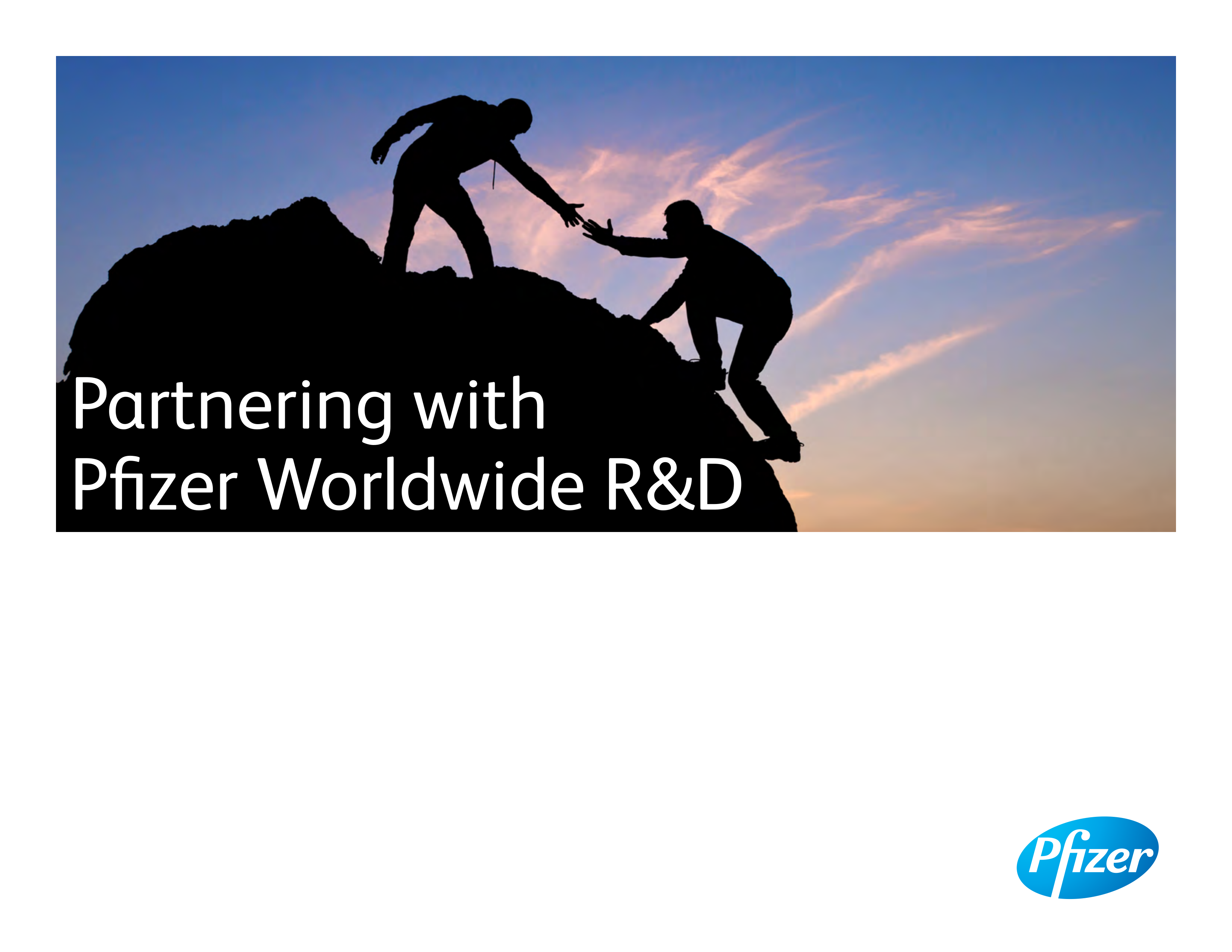 Pfizer Worldwide R&D Brochure — page 1