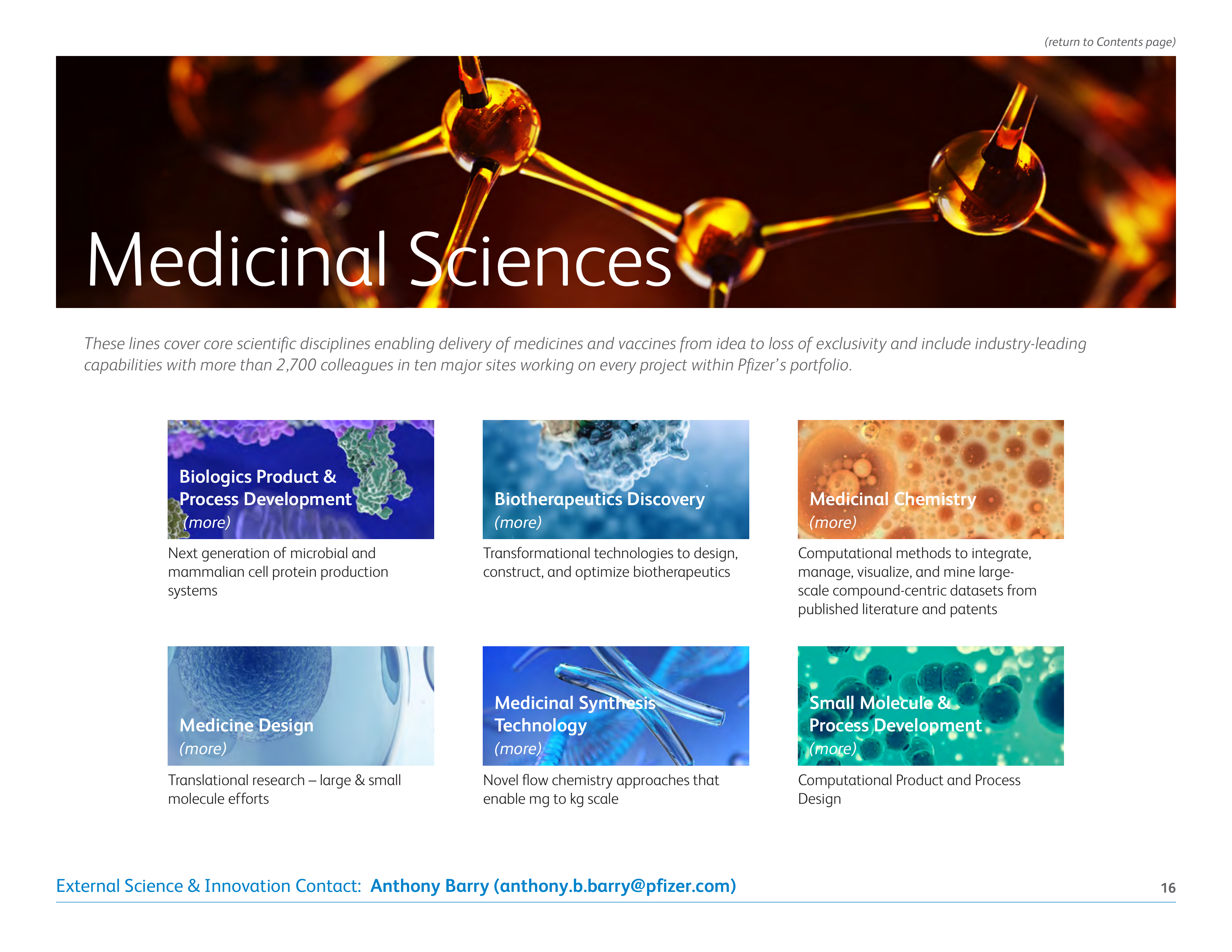 Pfizer Worldwide R&D Brochure — page 19