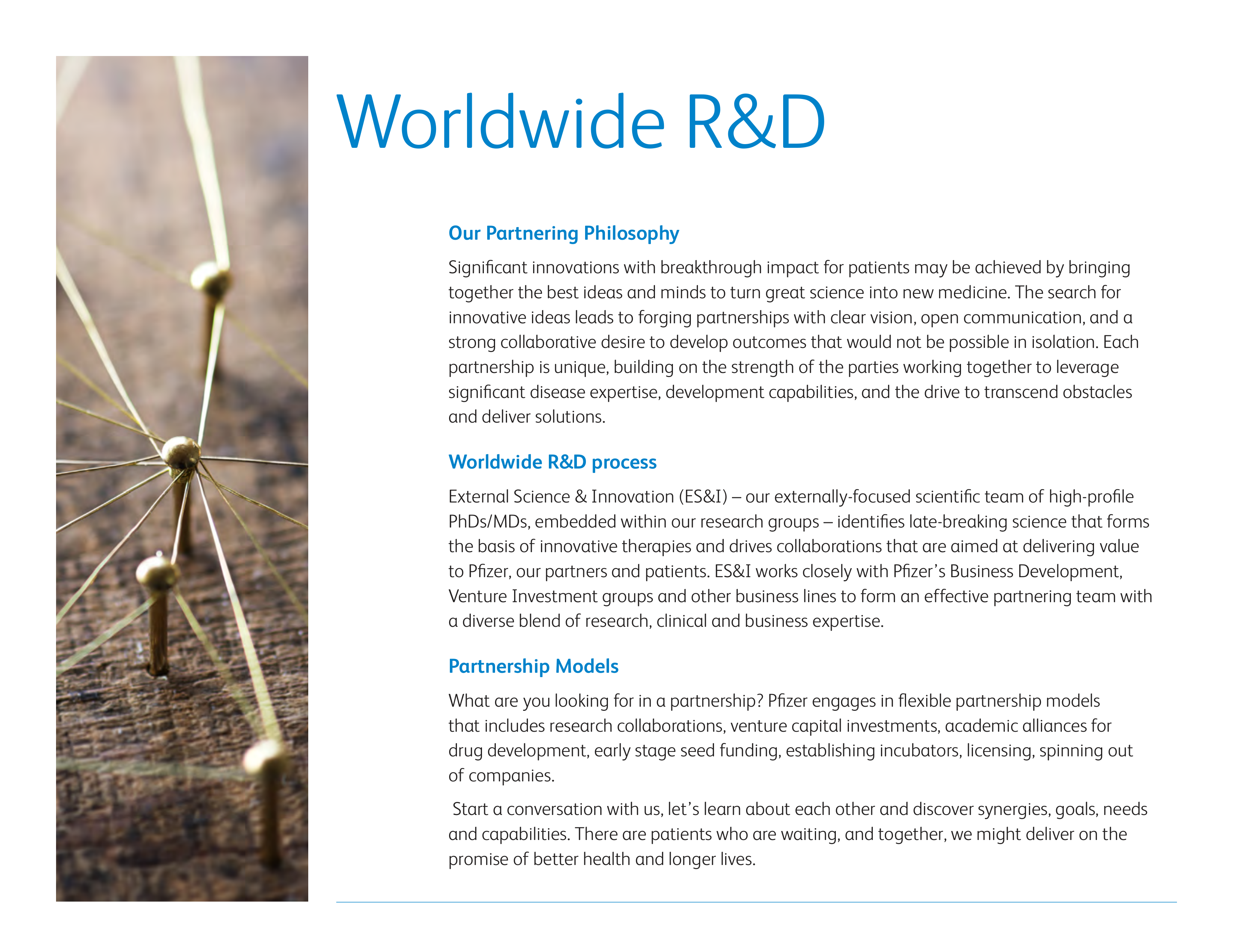 Pfizer Worldwide R&D Brochure — page 2