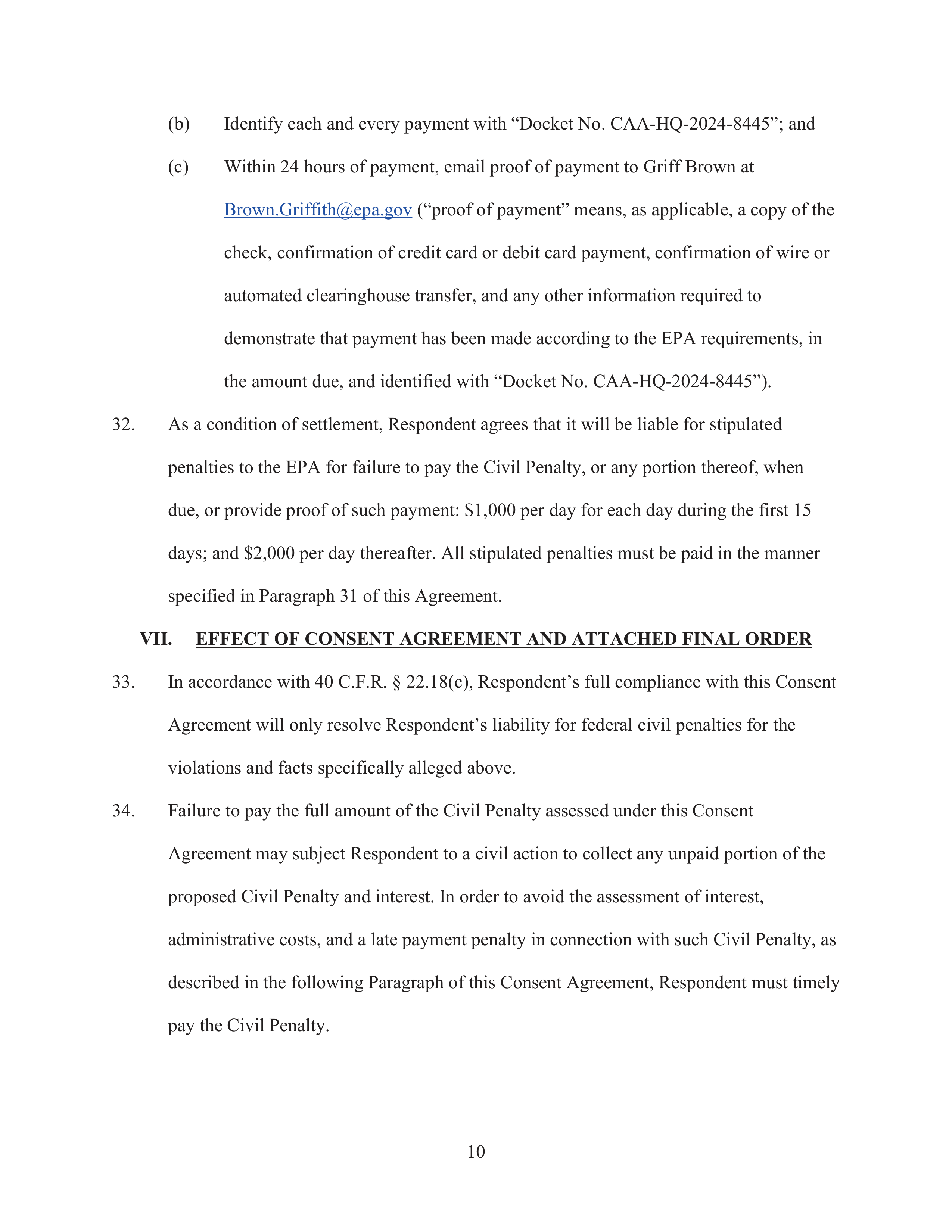 Phillips 66 Consent Agreement — page 11