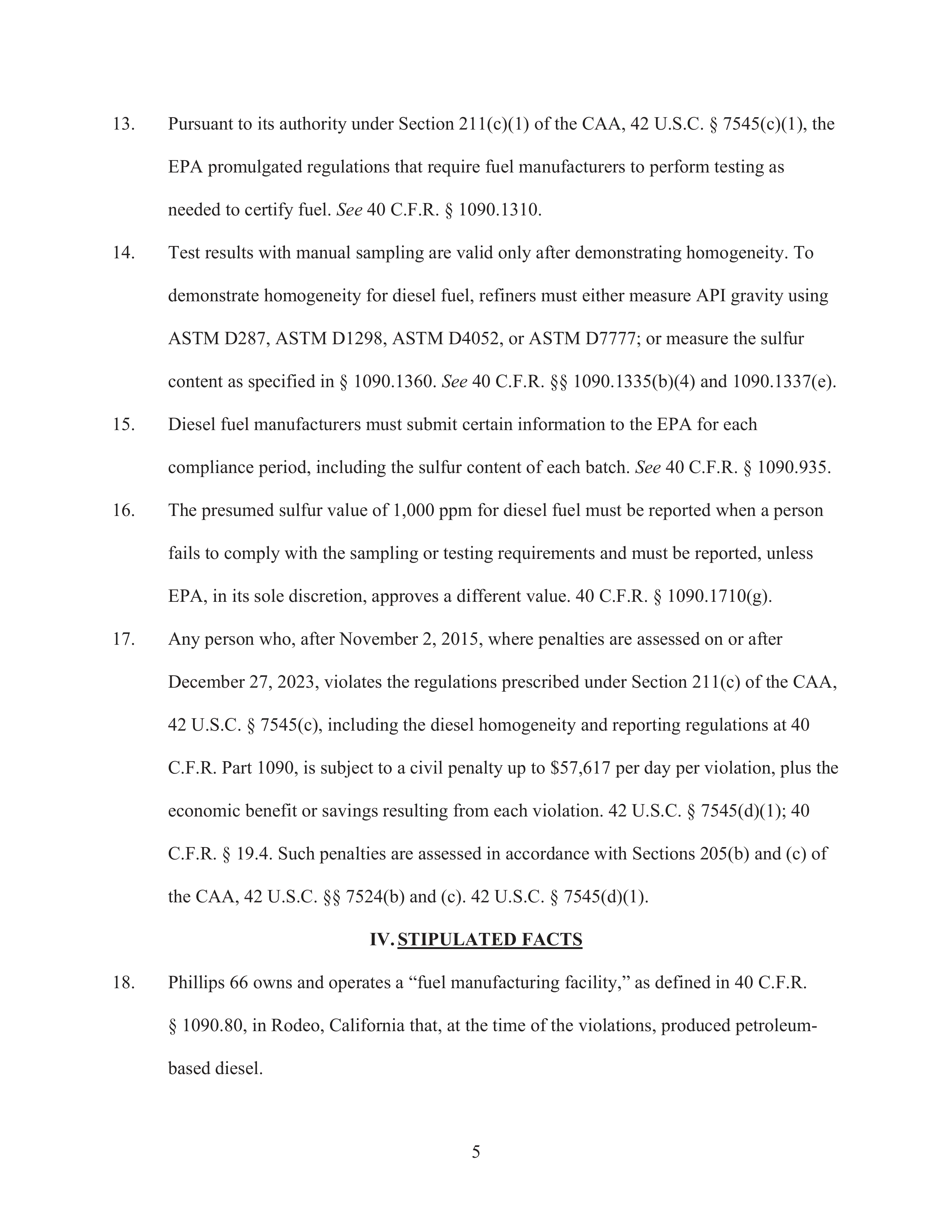 Phillips 66 Consent Agreement — page 6