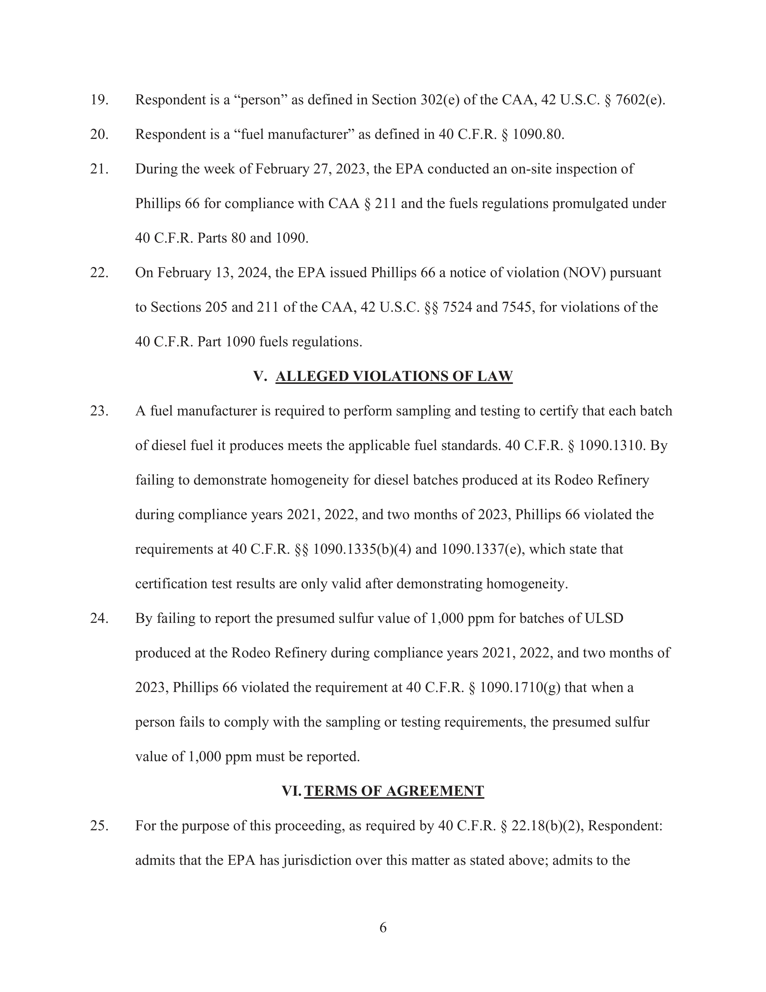 Phillips 66 Consent Agreement — page 7