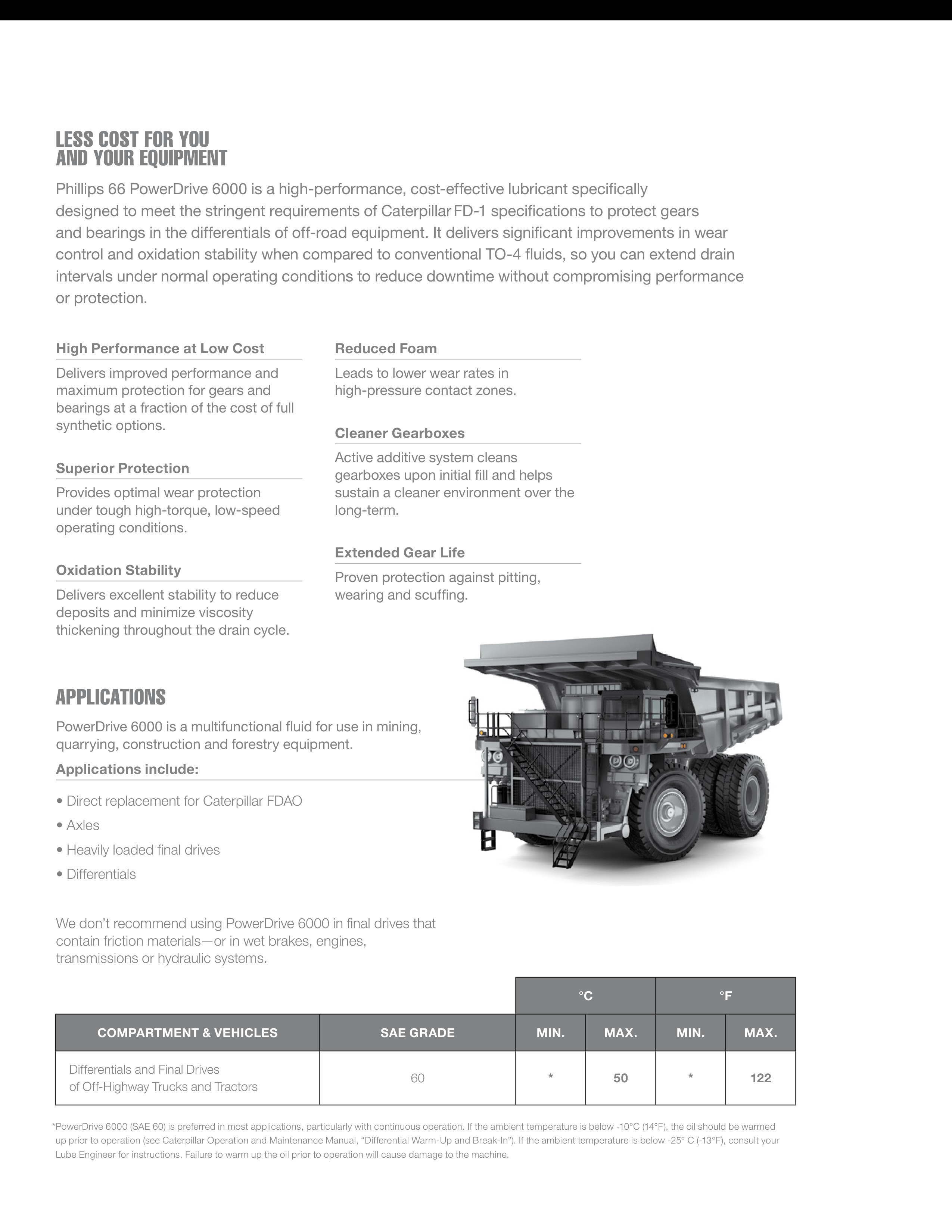 Phillips 66 Mining Lubricants Brochure — page 17