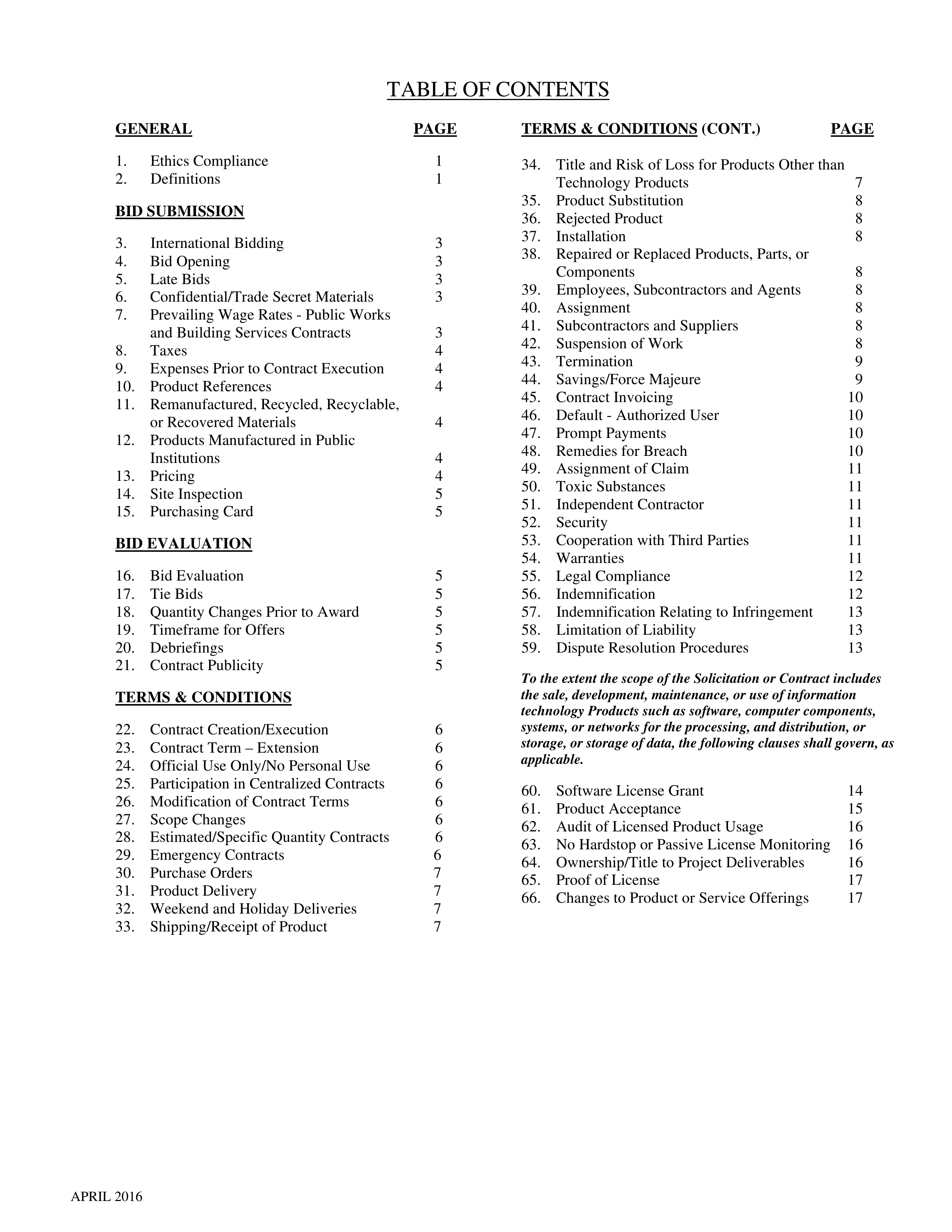 State Office of General Services and Deloitte Consulting Contract — page 28
