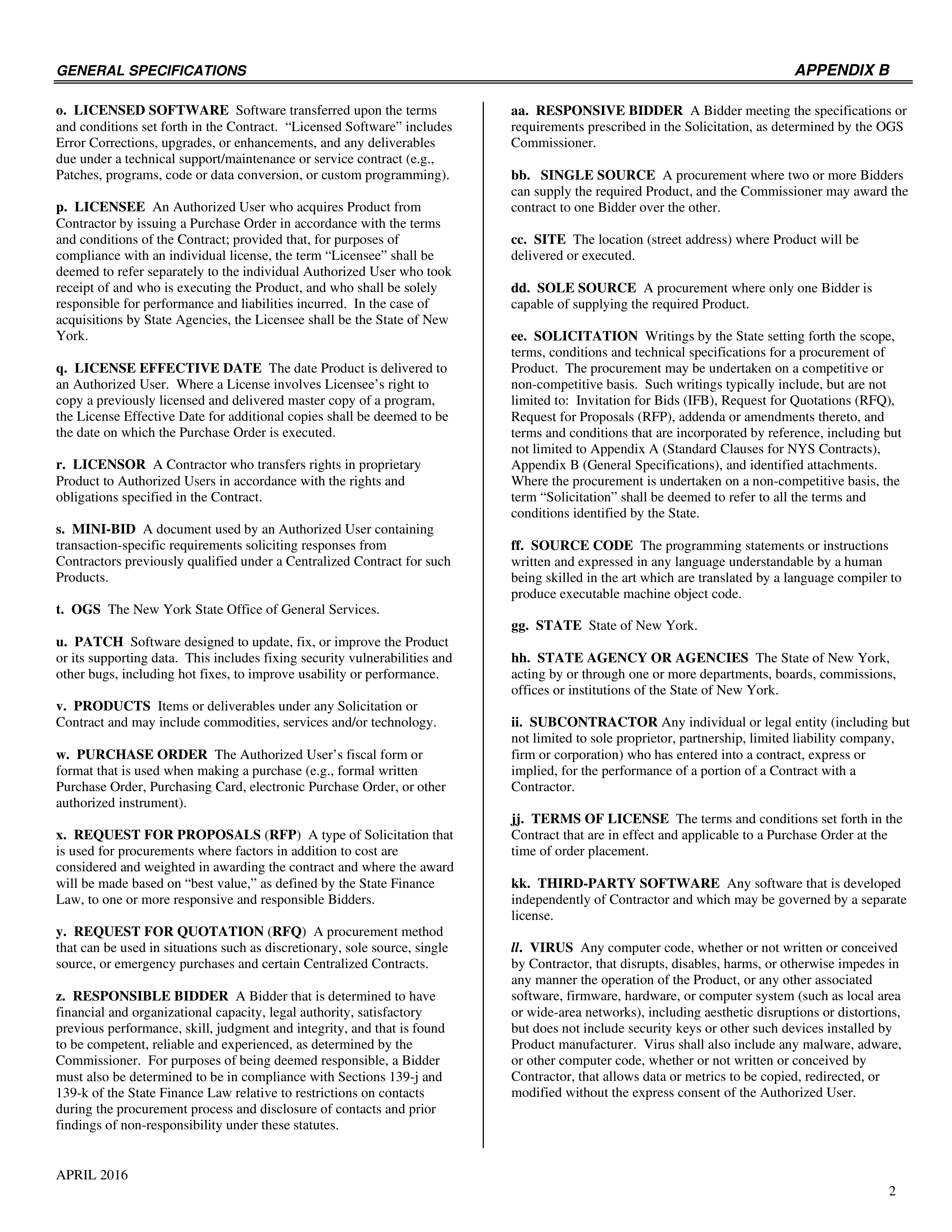 State Office of General Services and Deloitte Consulting Contract — page 30