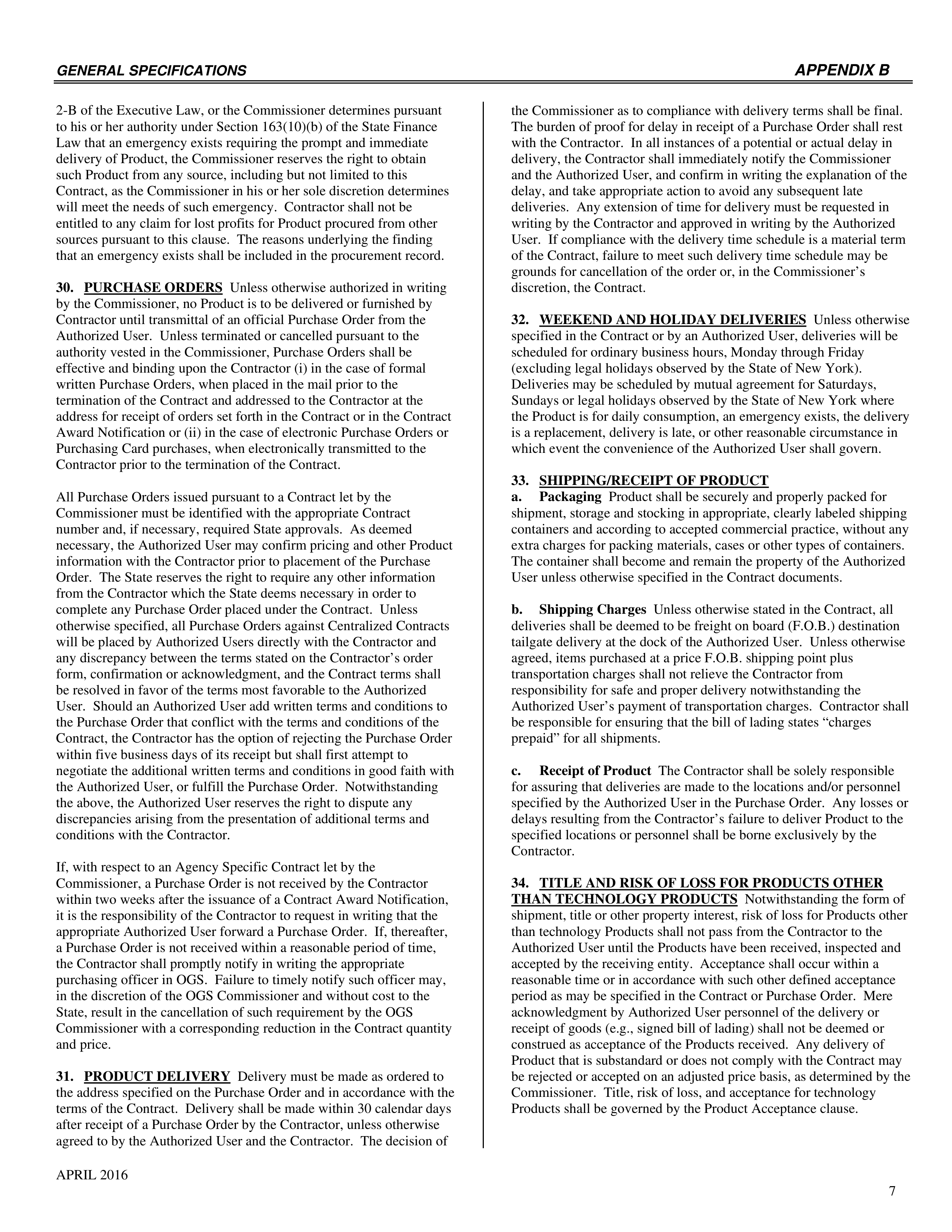 State Office of General Services and Deloitte Consulting Contract — page 35