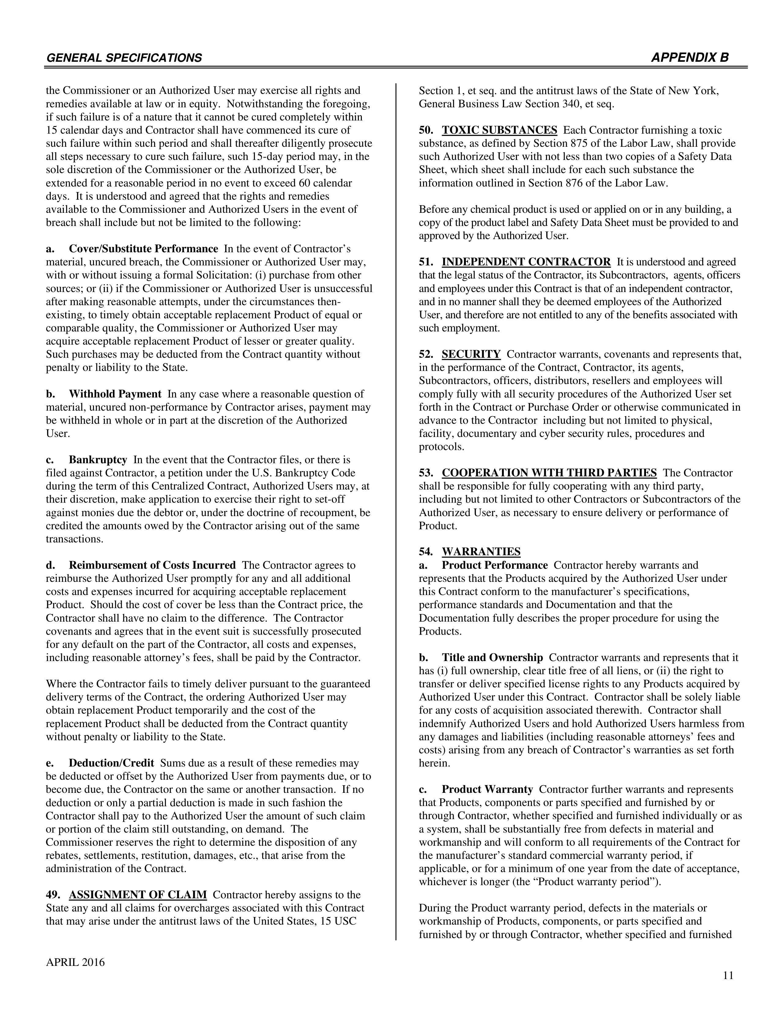 State Office of General Services and Deloitte Consulting Contract — page 39