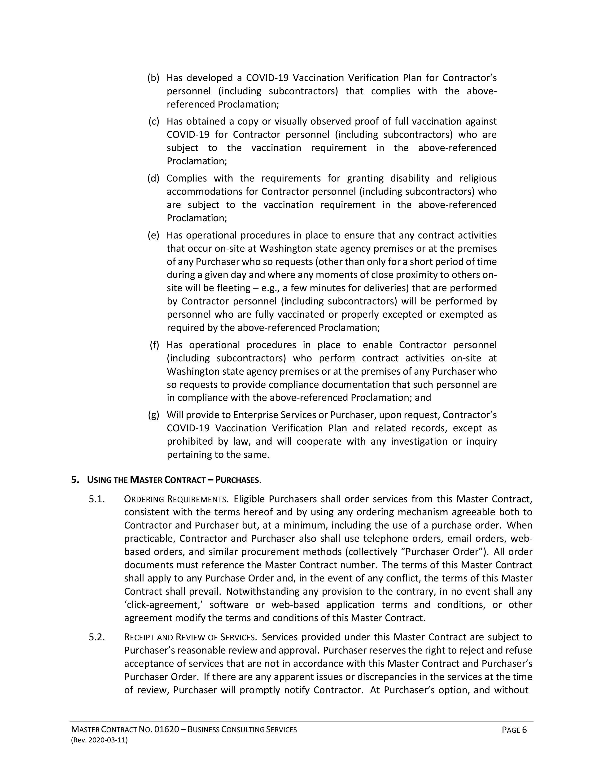 State Office of General Services and Deloitte Consulting Contract — page 61