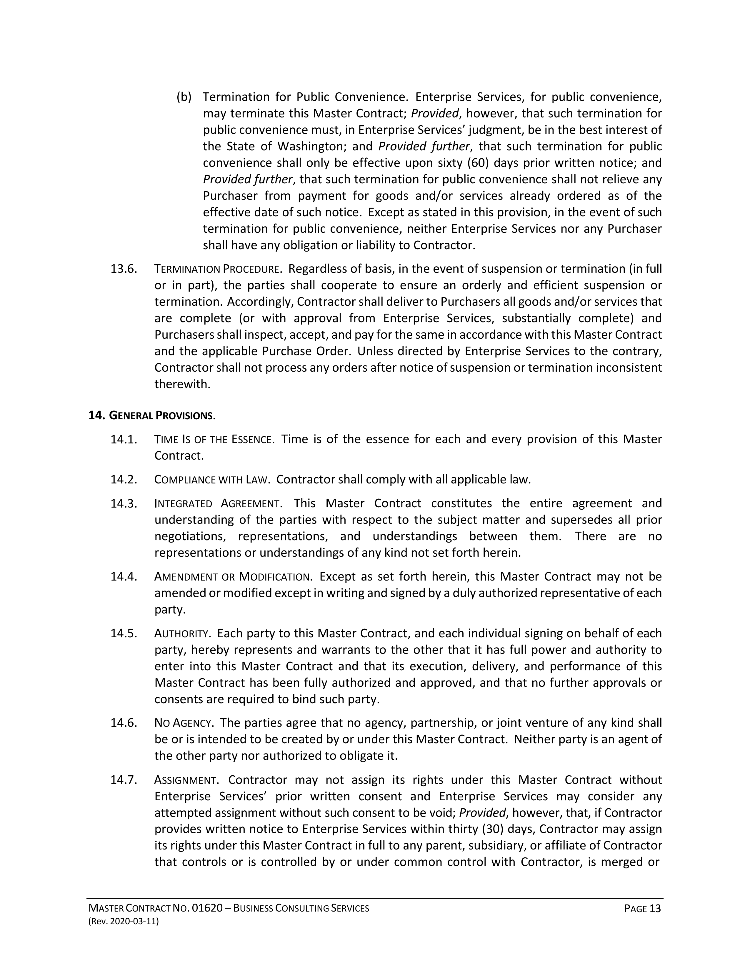 State Office of General Services and Deloitte Consulting Contract — page 68