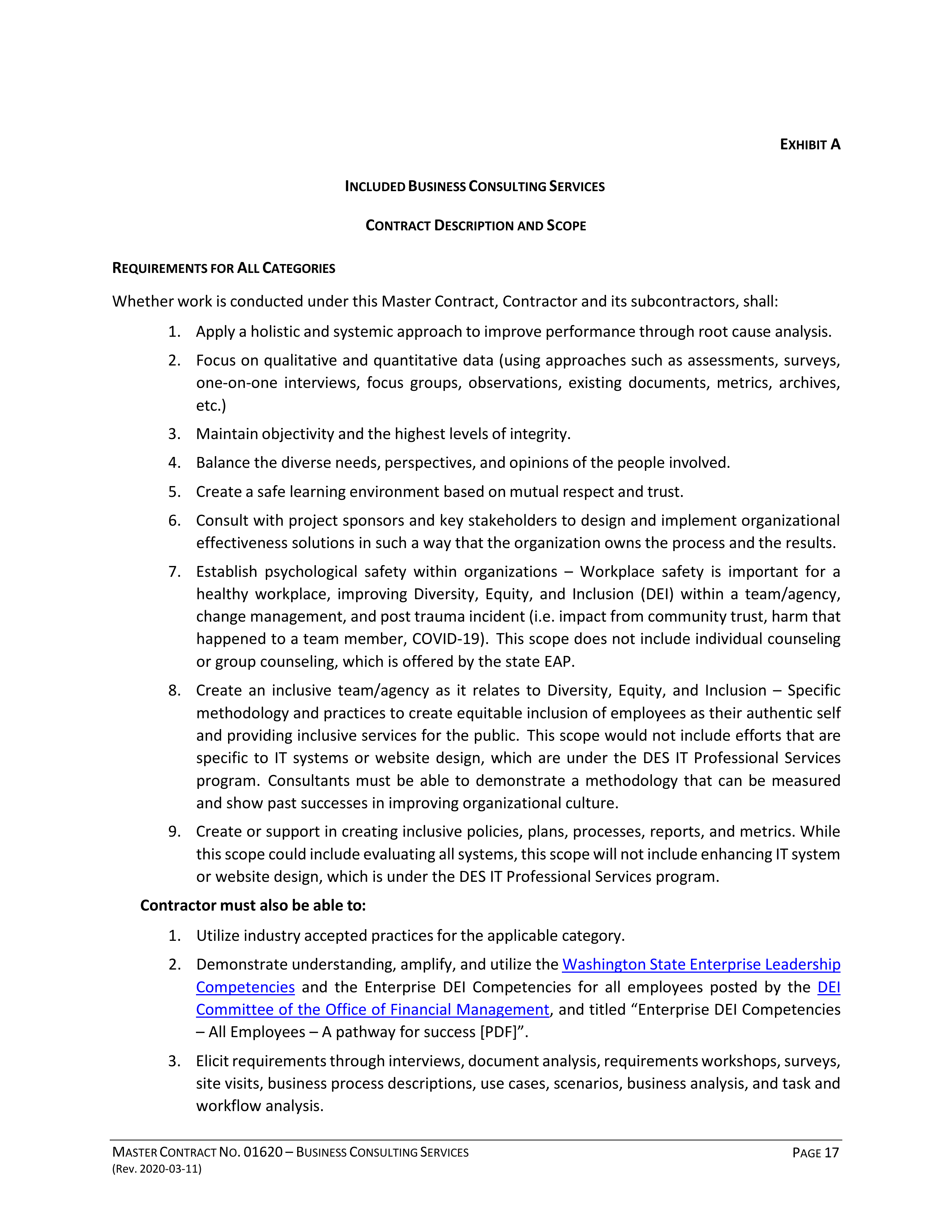 State Office of General Services and Deloitte Consulting Contract — page 72