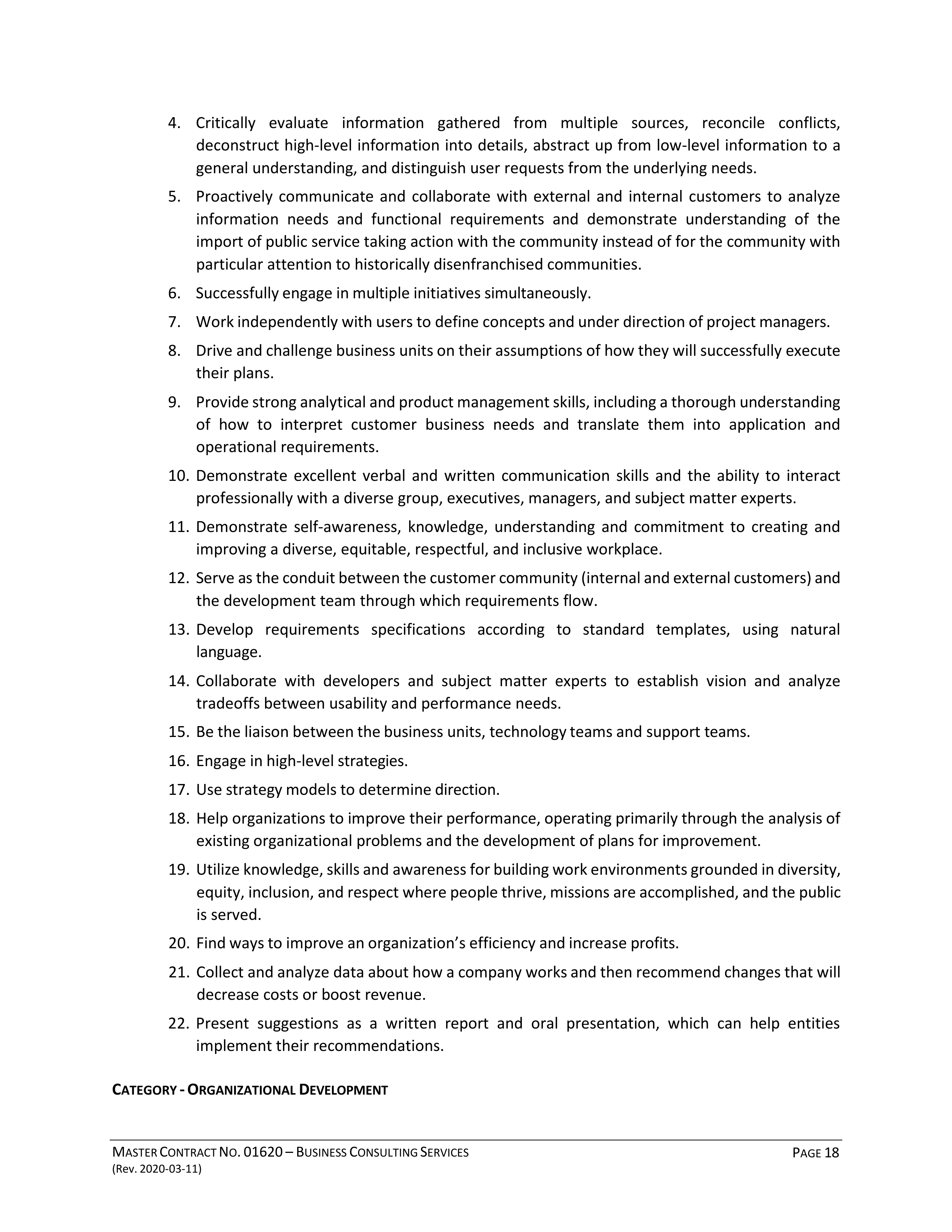 State Office of General Services and Deloitte Consulting Contract — page 73