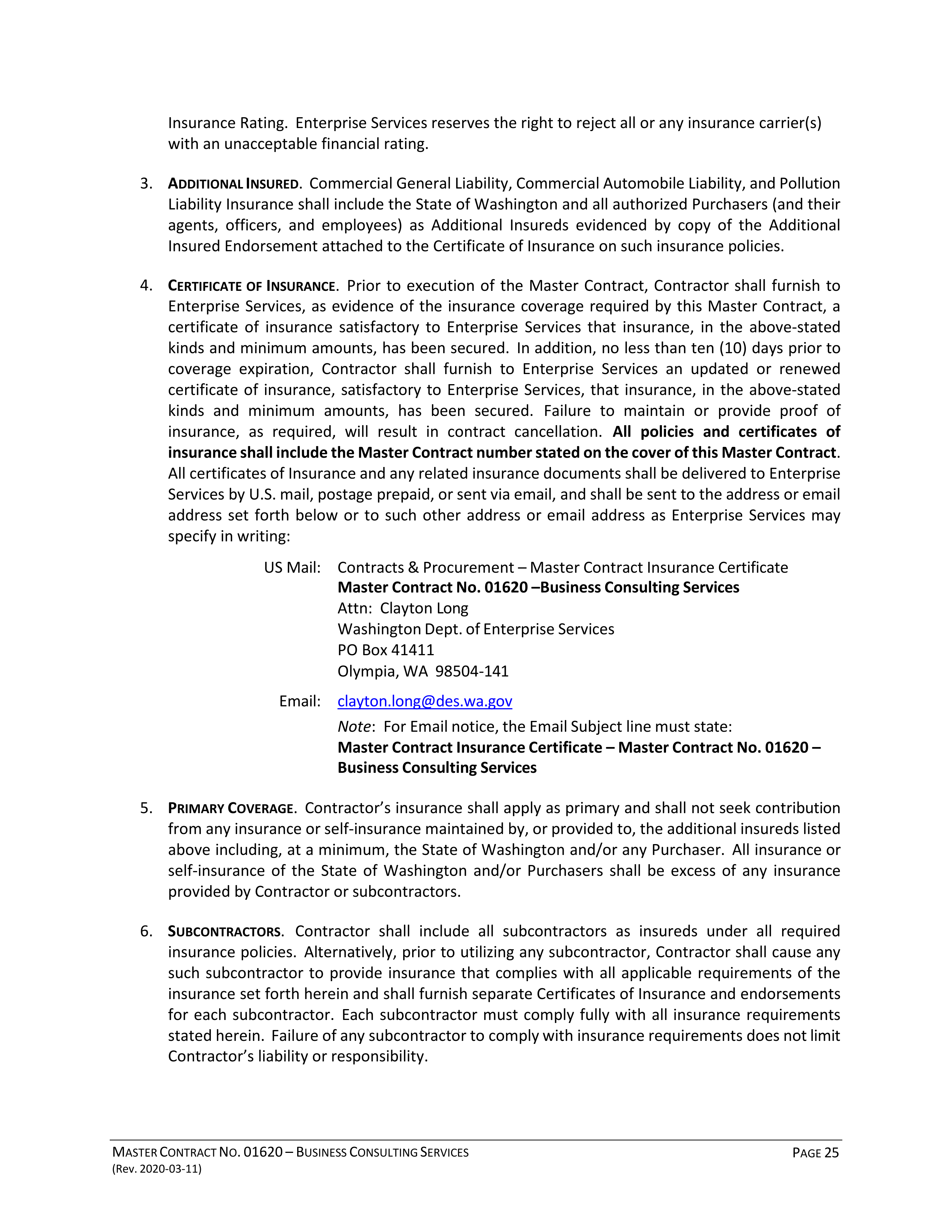 State Office of General Services and Deloitte Consulting Contract — page 80