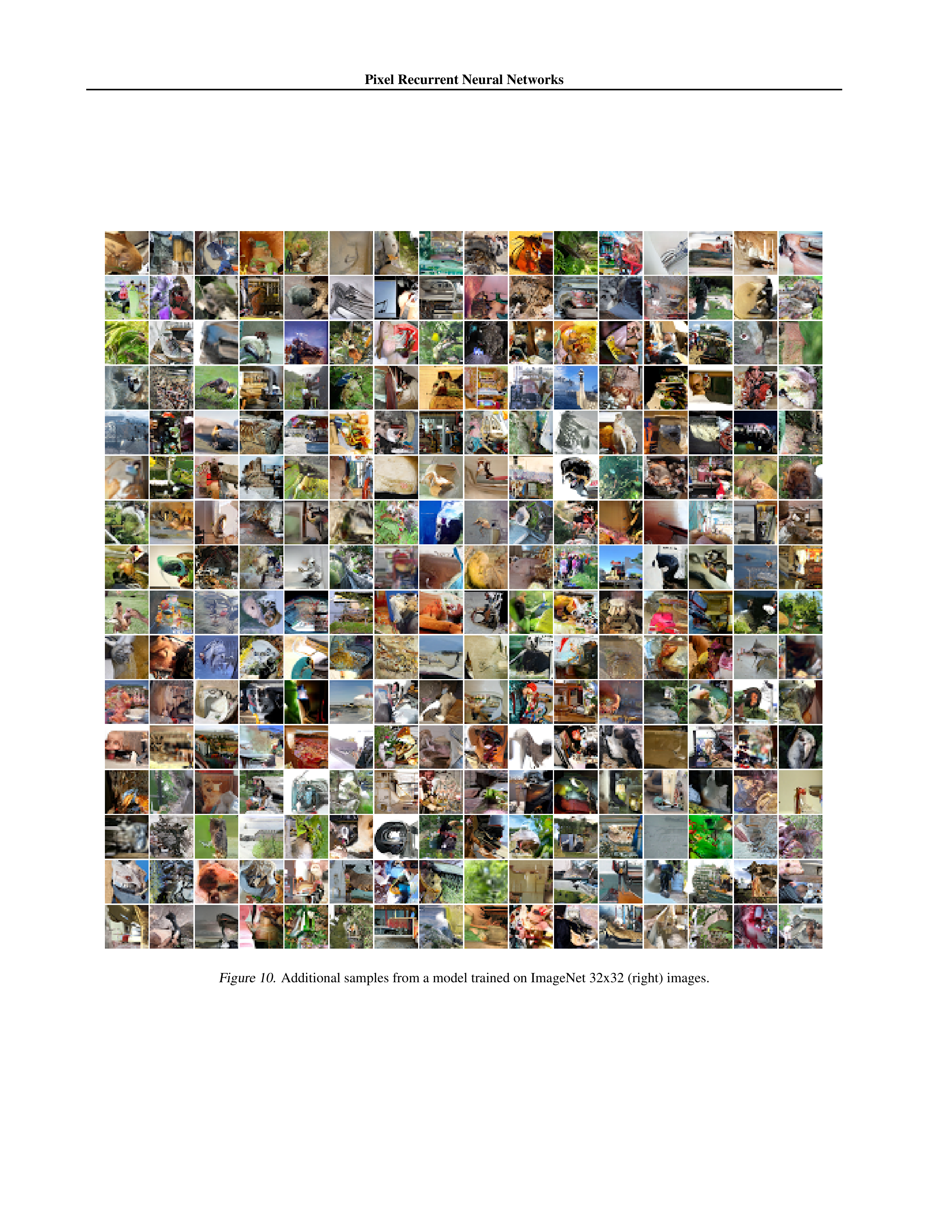PixelRNN Research Paper by University of California — page 11