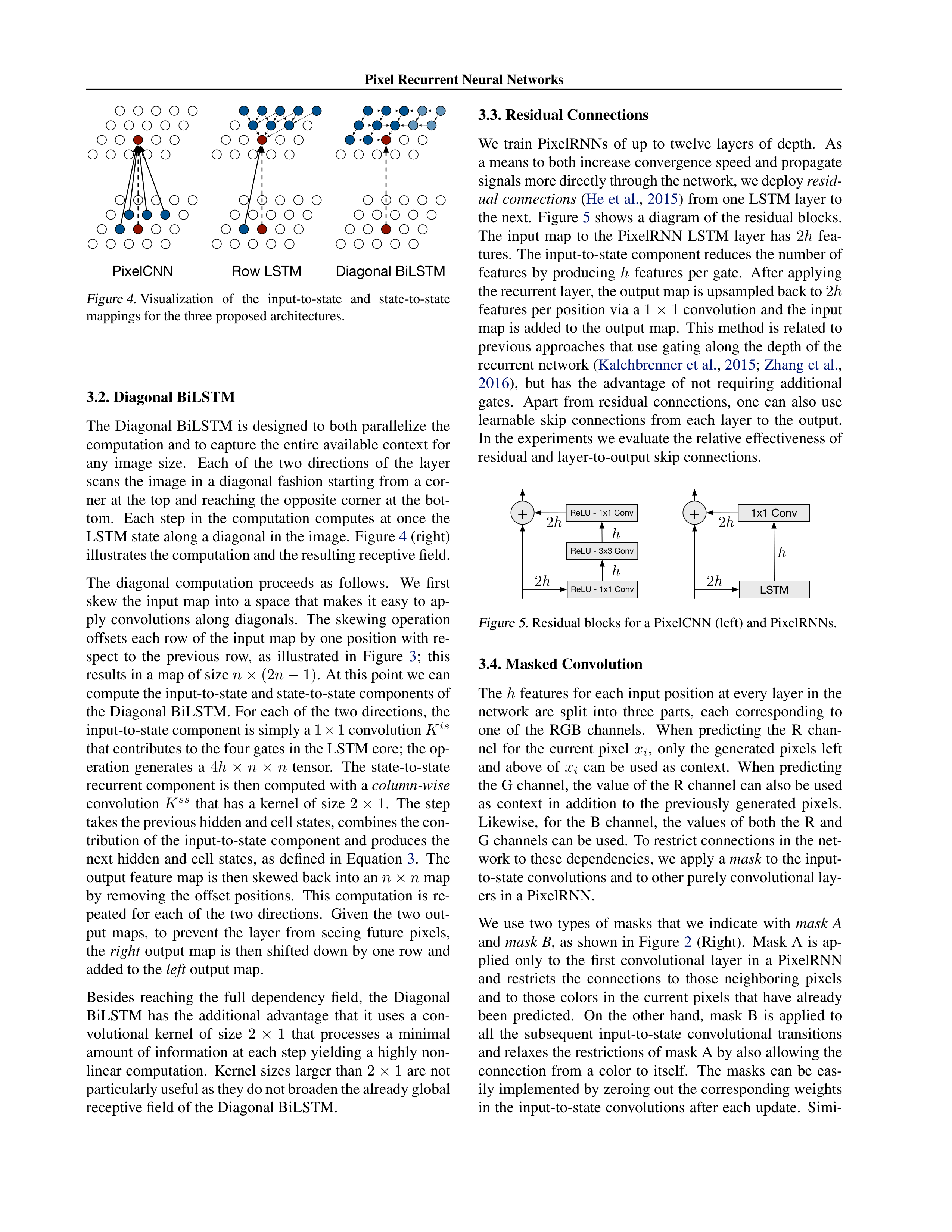 PixelRNN Research Paper by University of California — page 4
