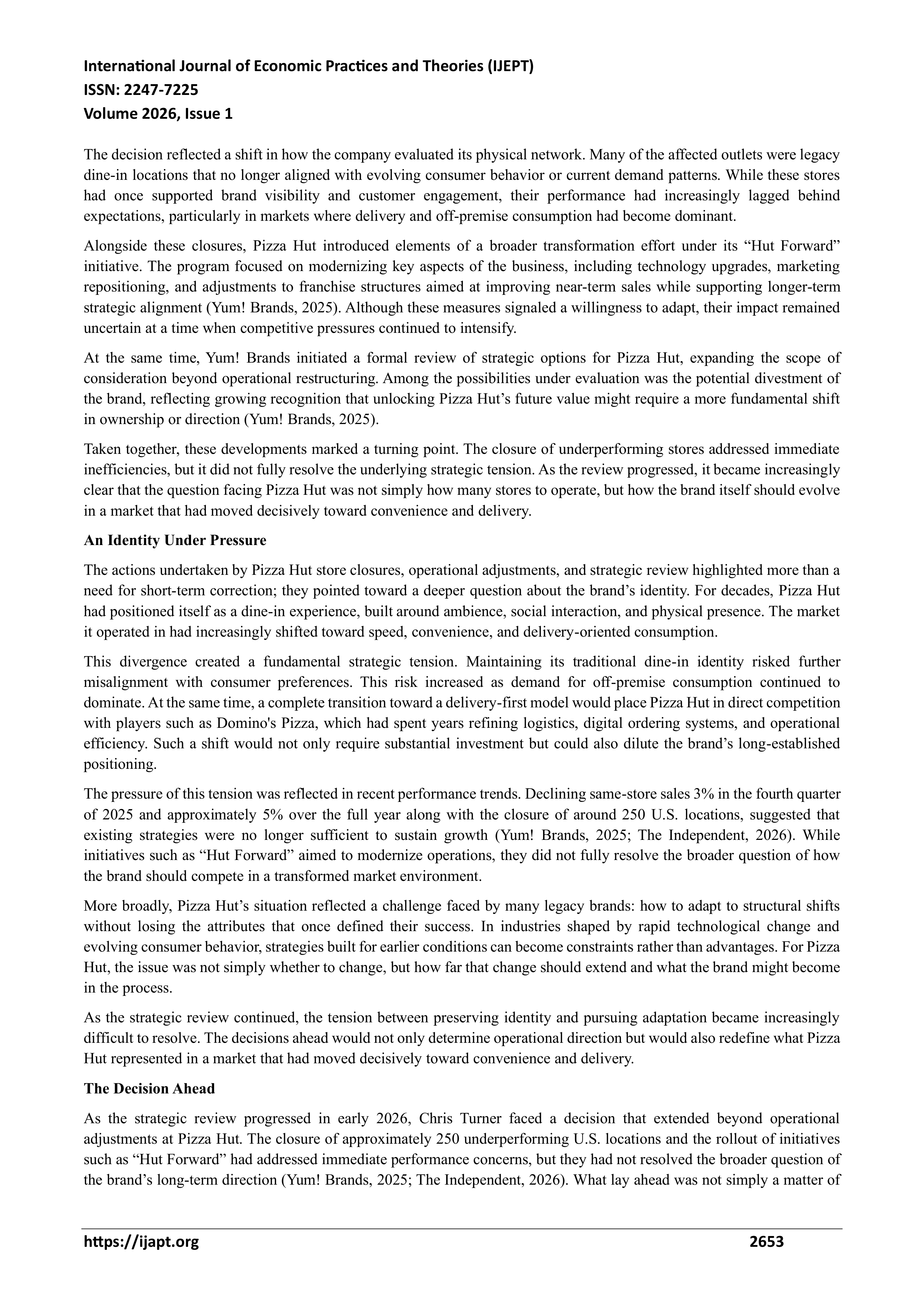 Pizza Hut Case Study — page 4