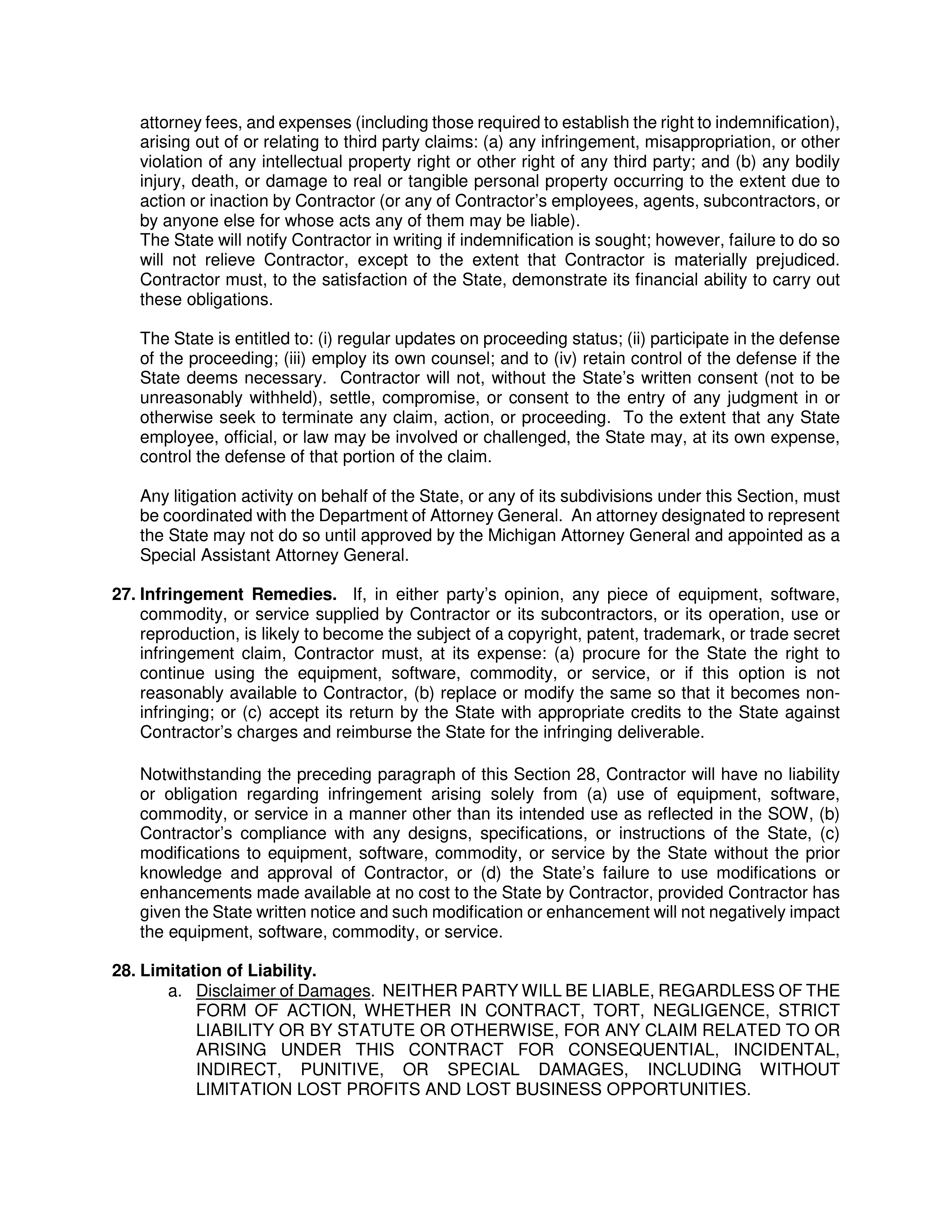 PricewaterhouseCoopers Contract Change Notice — page 10