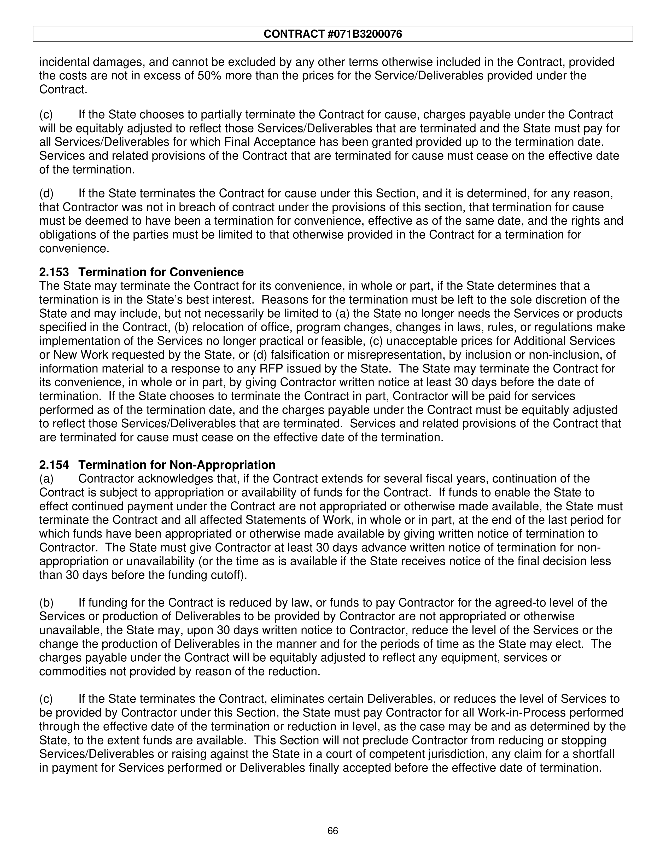 PricewaterhouseCoopers Contract Change Notice — page 102