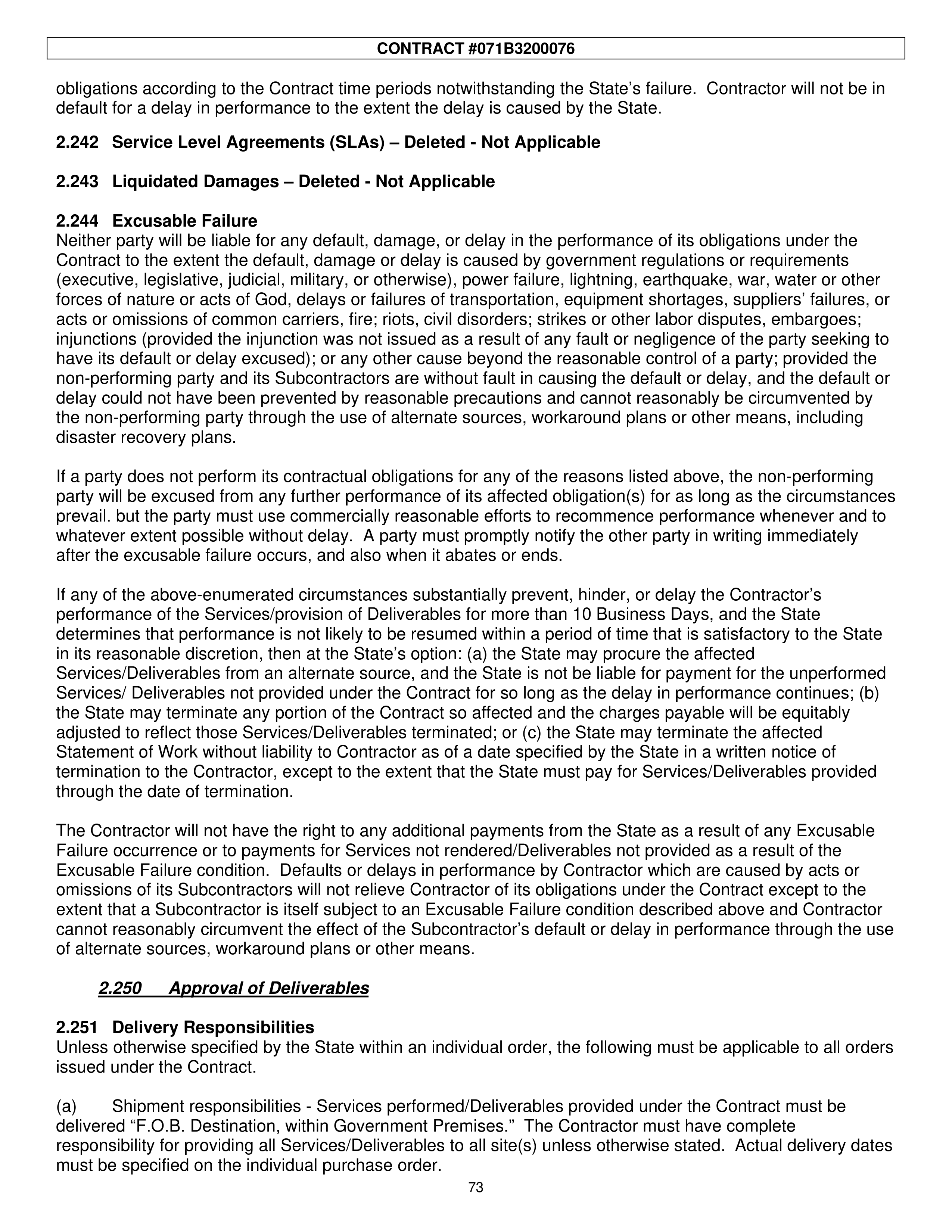 PricewaterhouseCoopers Contract Change Notice — page 109