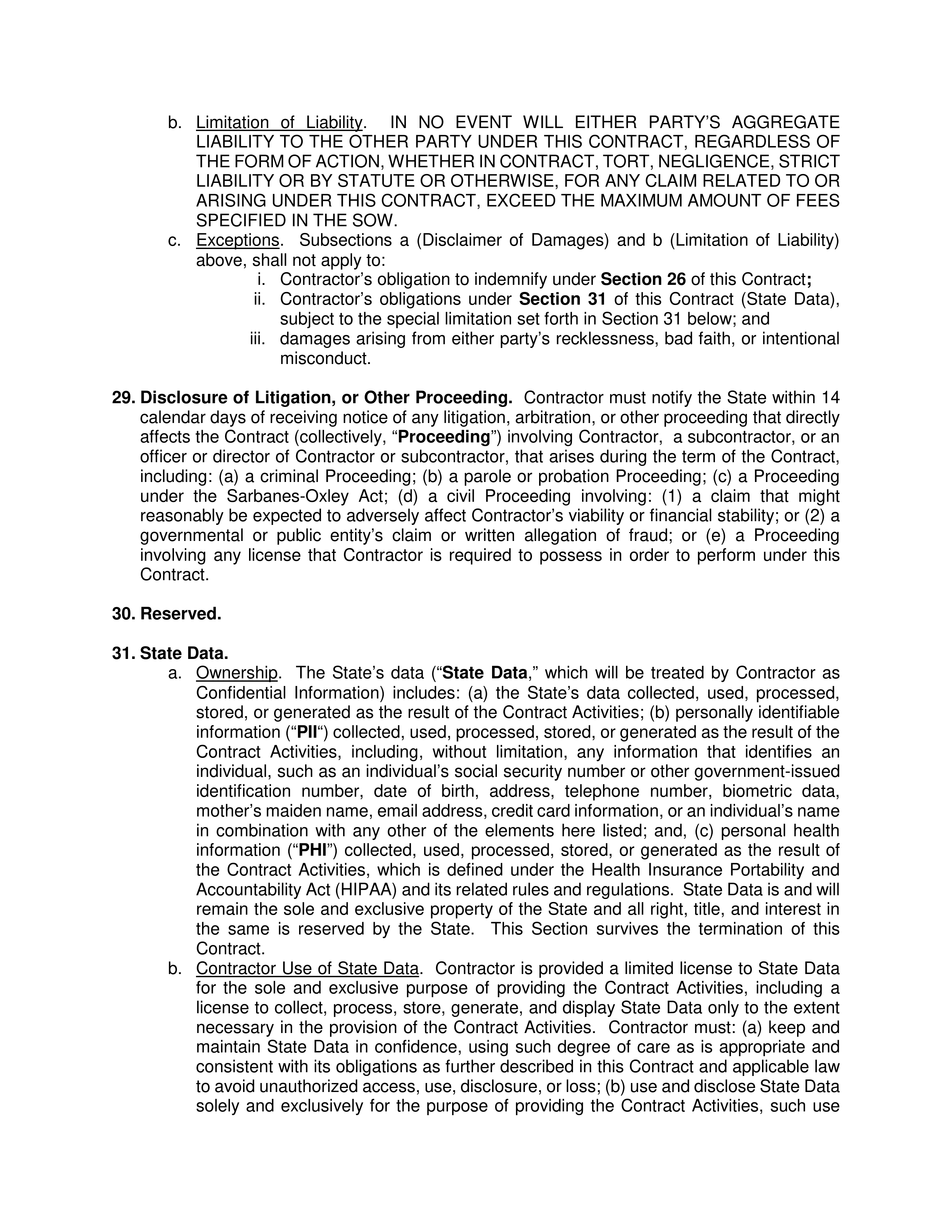 PricewaterhouseCoopers Contract Change Notice — page 11