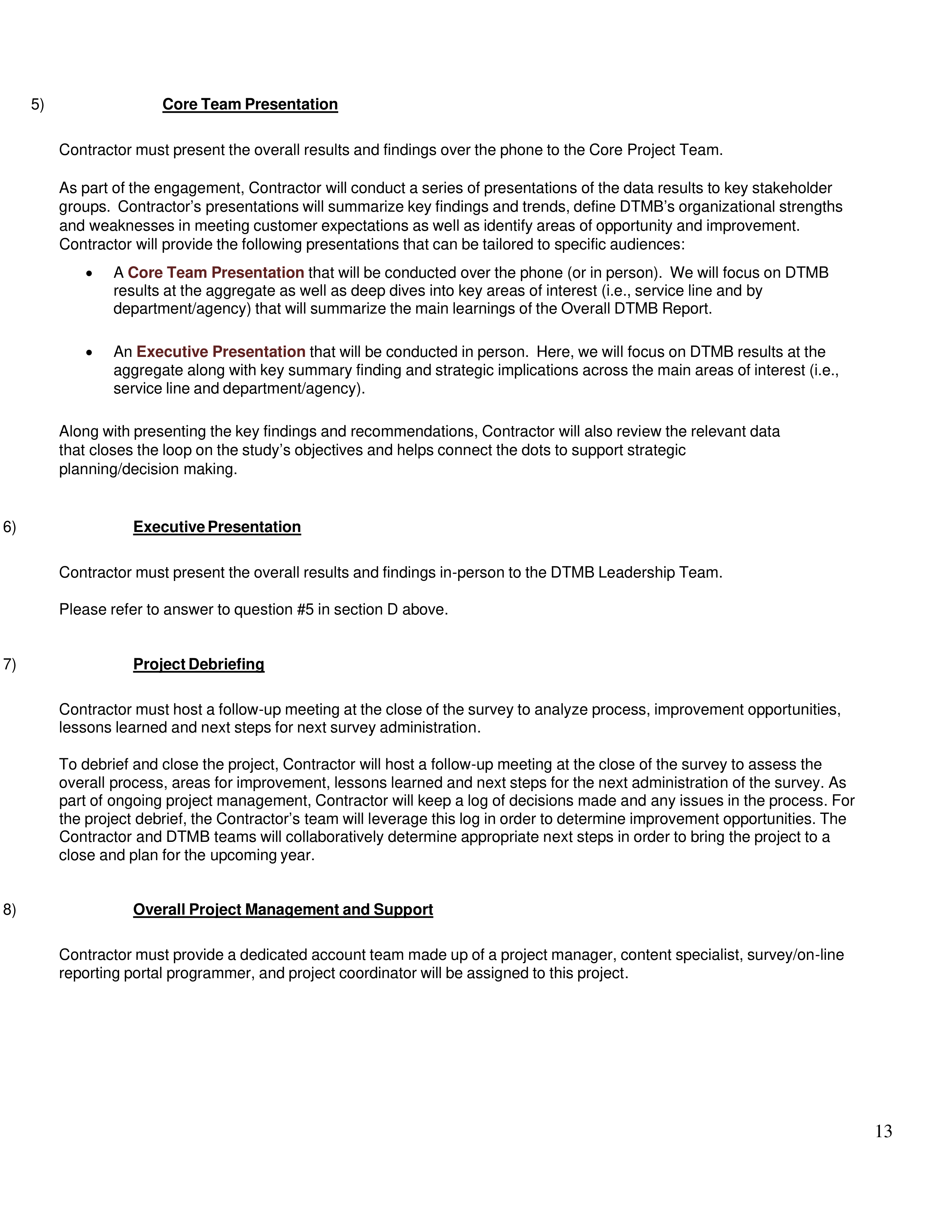 PricewaterhouseCoopers Contract Change Notice — page 49