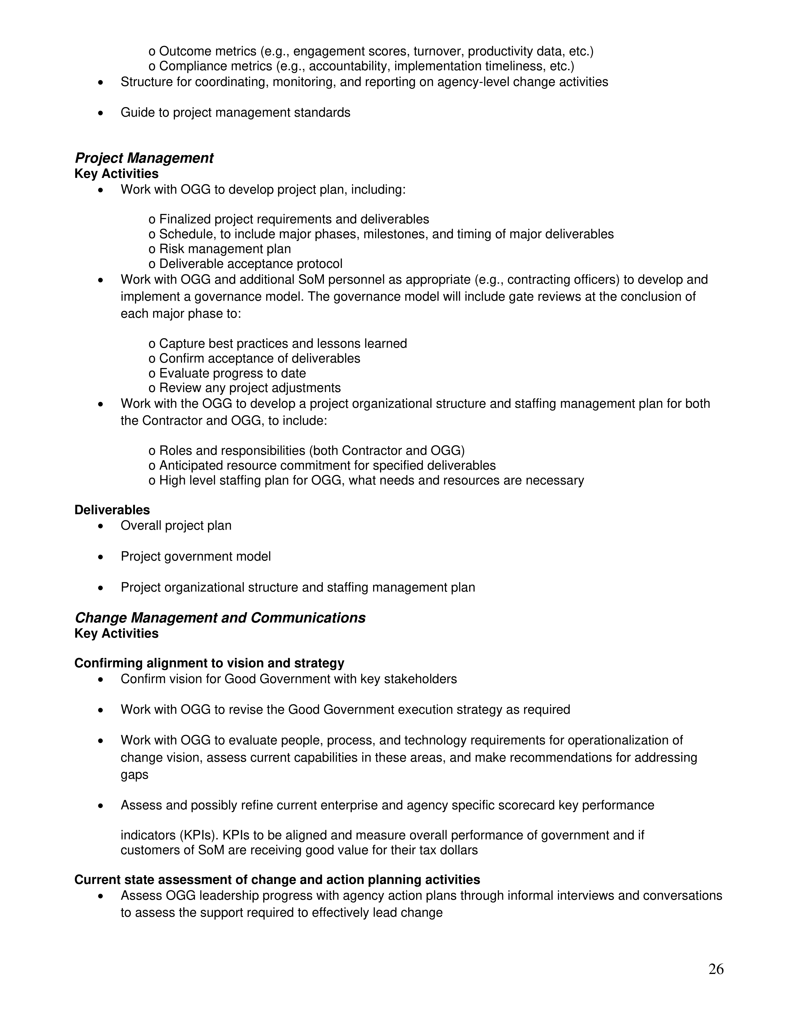 PricewaterhouseCoopers Contract Change Notice — page 62