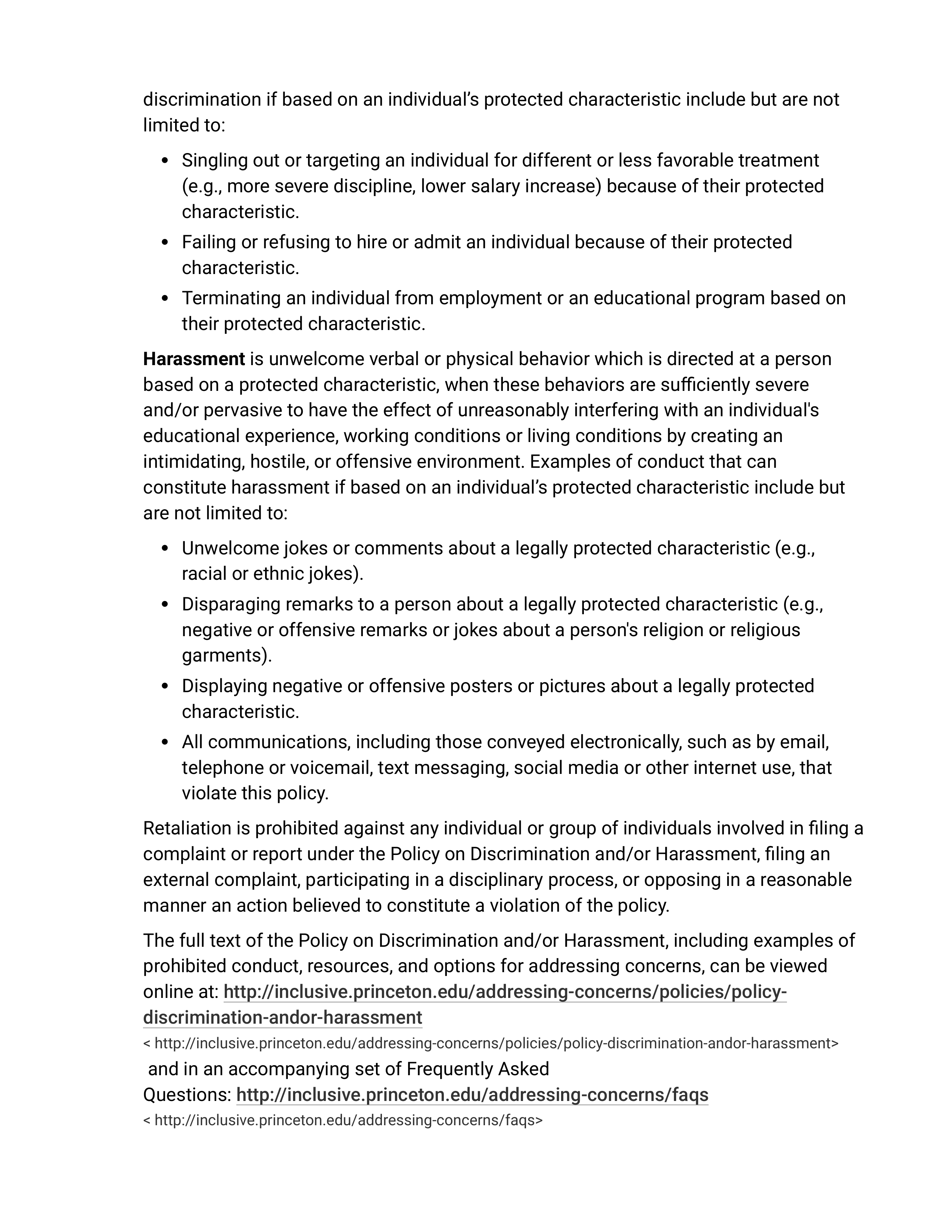 Princeton University Rights, Rules, Responsibilities Handbook — page 10